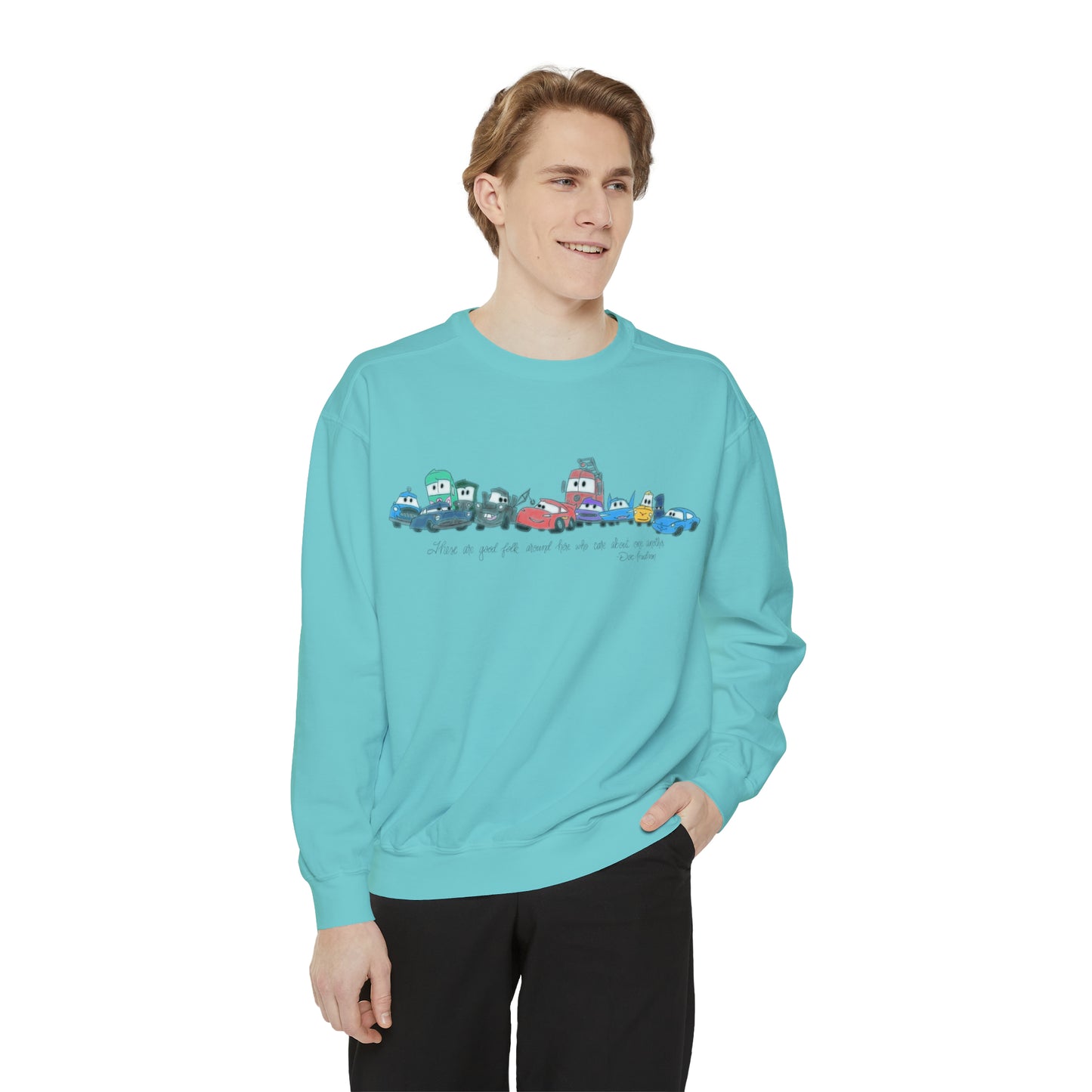 Good Folks Cars Sweatshirt