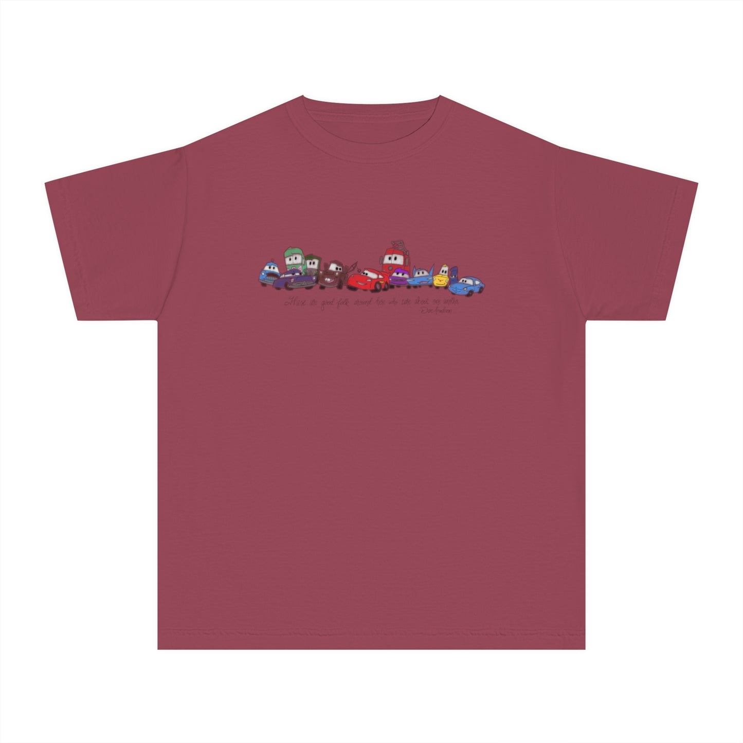 Good Folk Cars Youth Tee