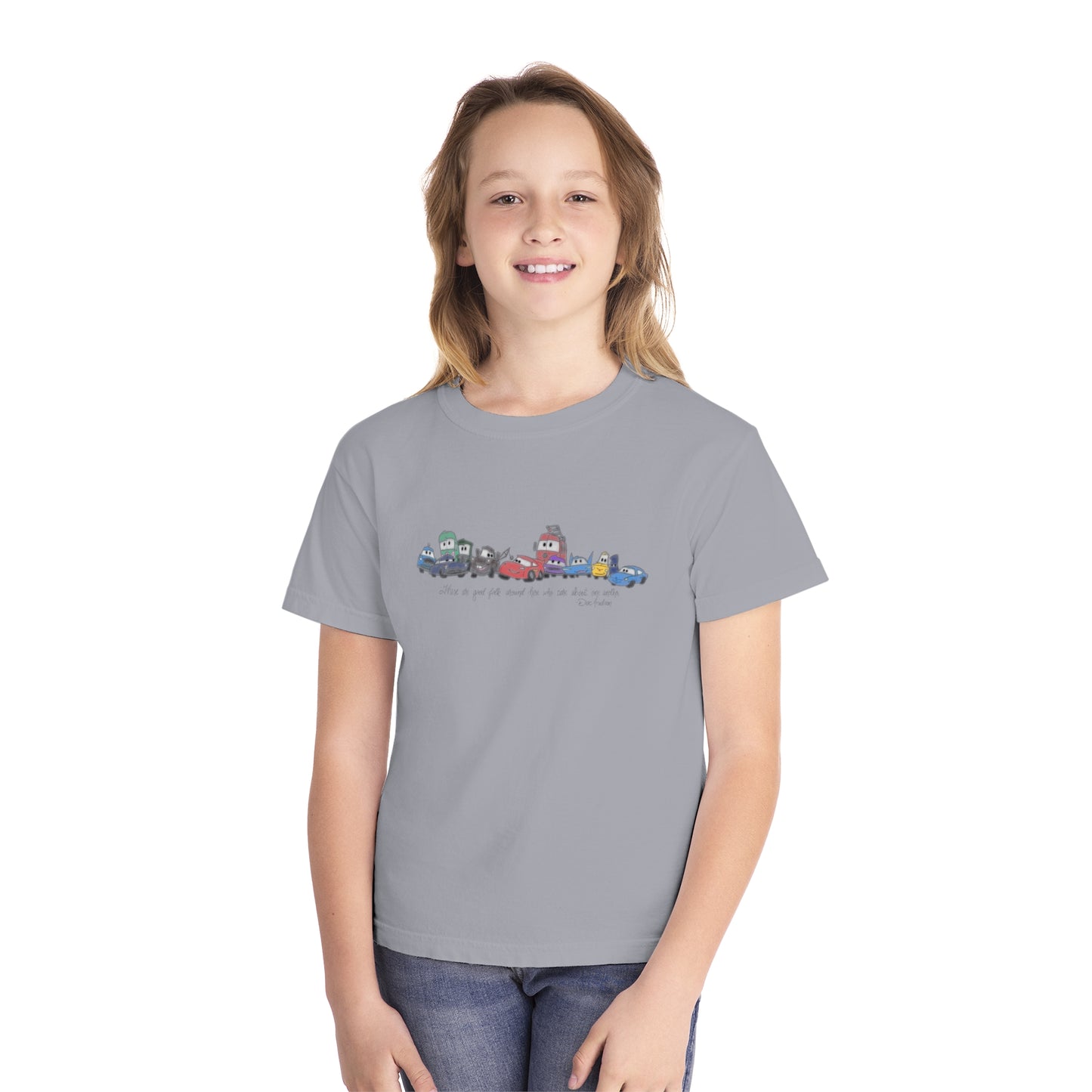 Good Folk Cars Youth Tee