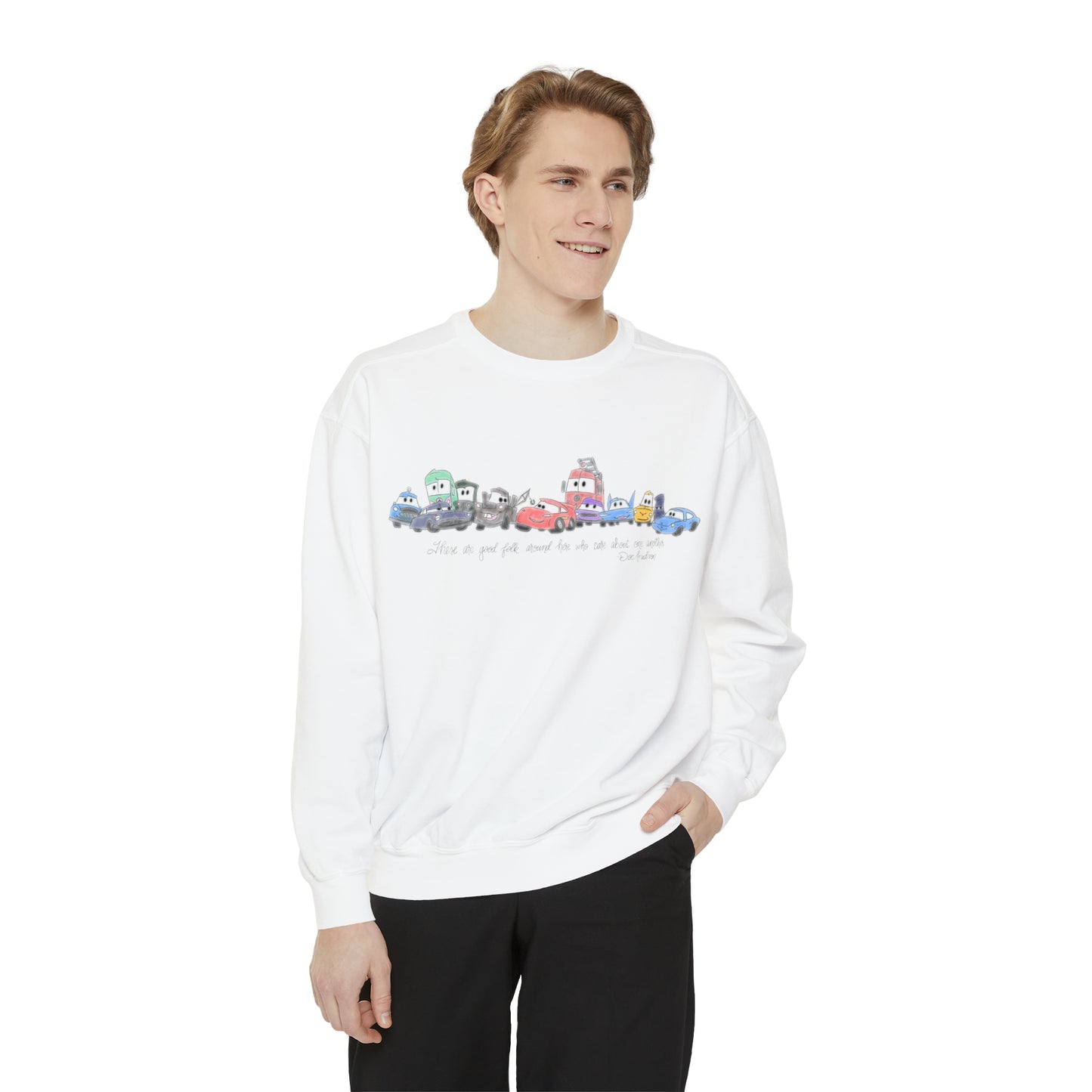 Good Folks Cars Sweatshirt