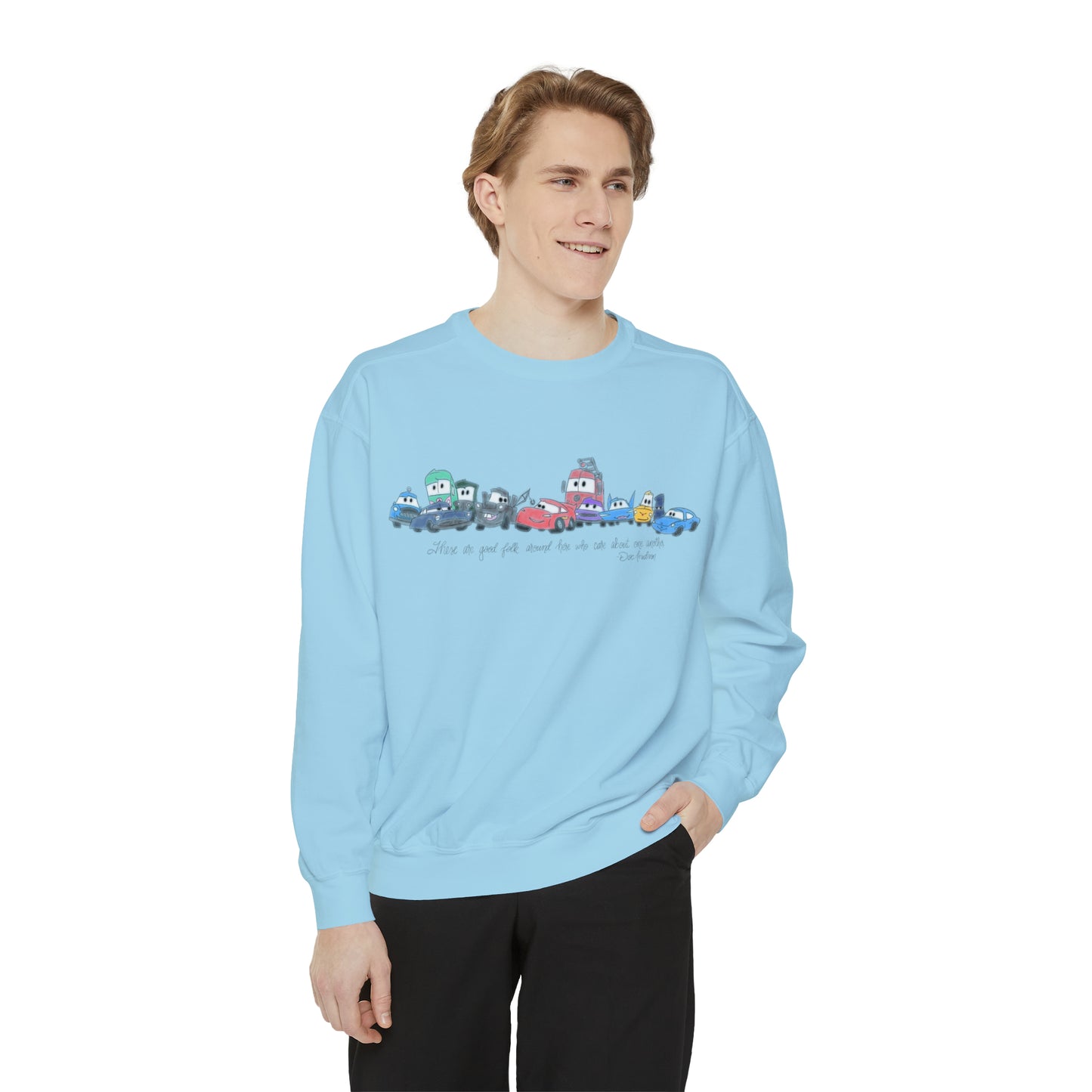 Good Folks Cars Sweatshirt