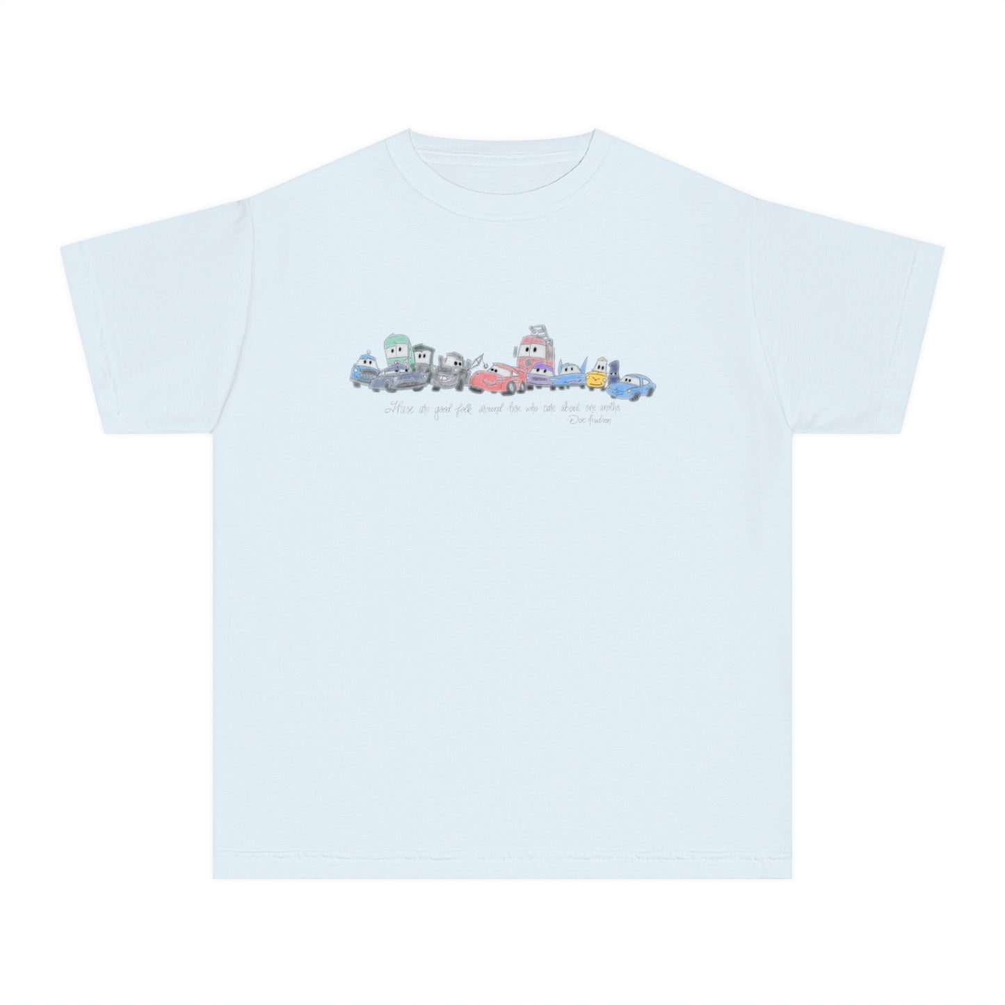 Good Folk Cars Youth Tee