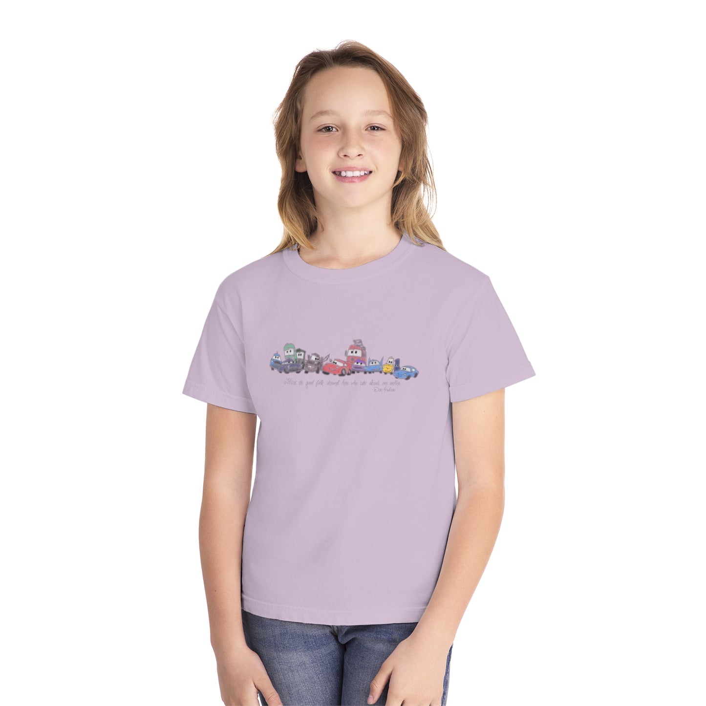 Good Folk Cars Youth Tee