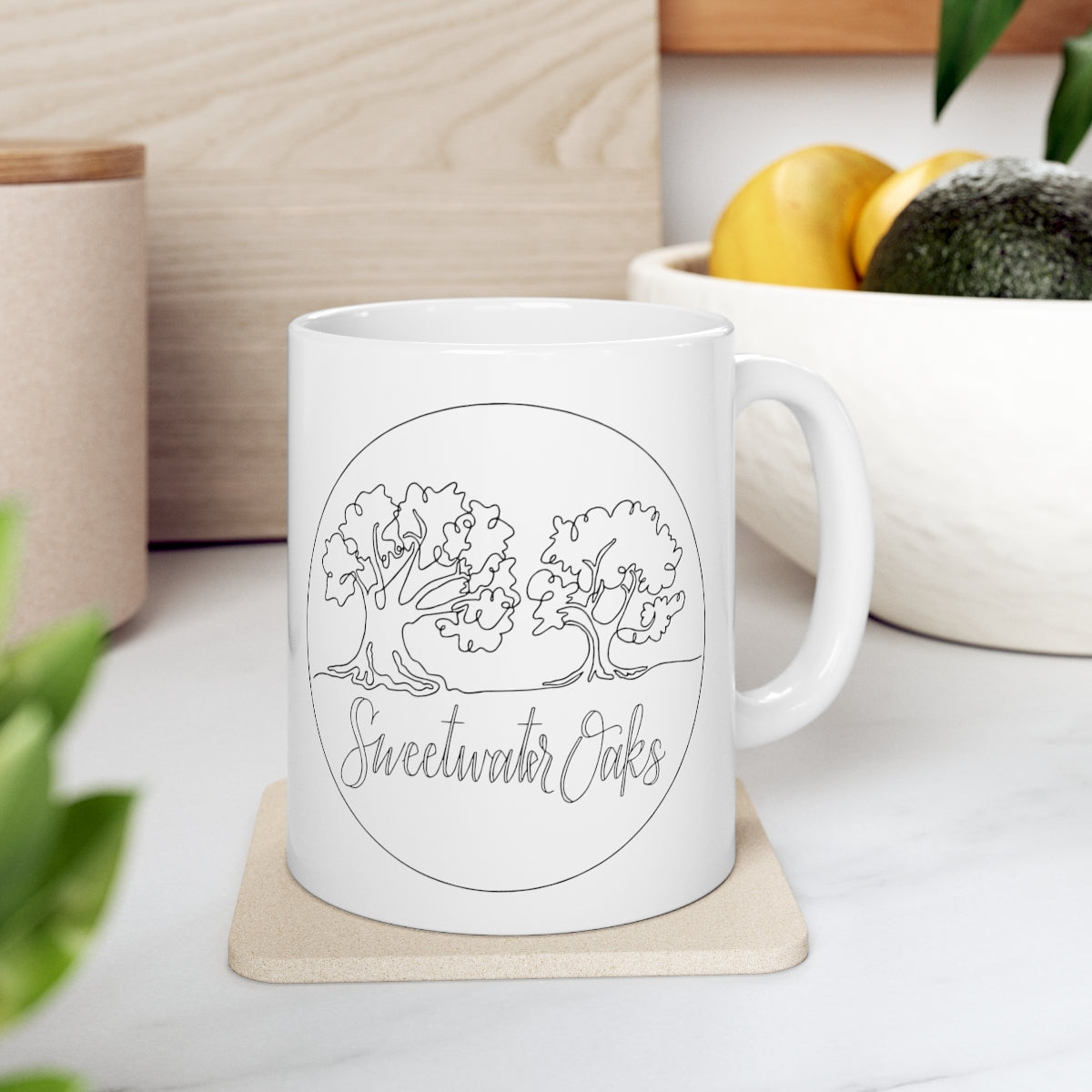 11oz Circle Logo Ceramic Mug