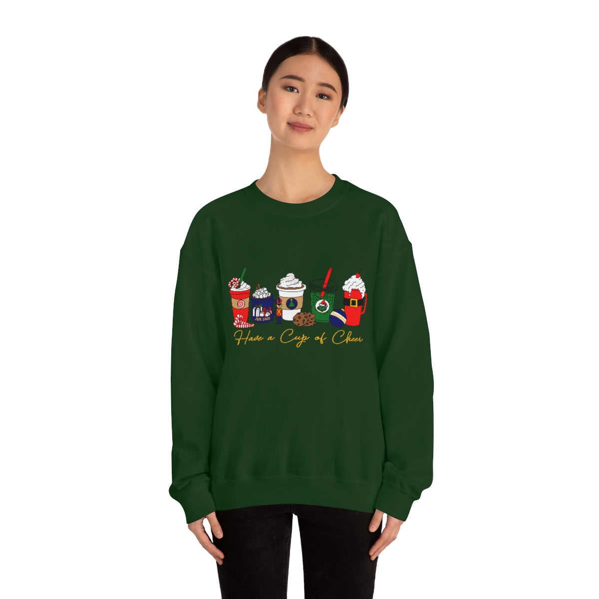 Have a Cup of Cheer Unisex Heavy Blend™ Crewneck Sweatshirt