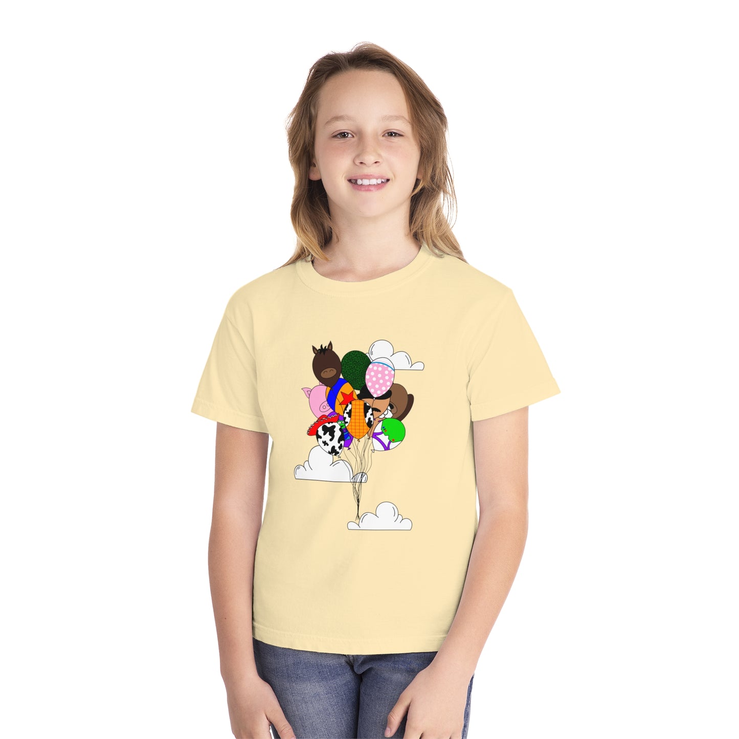 Toy Story Balloons Youth Tee