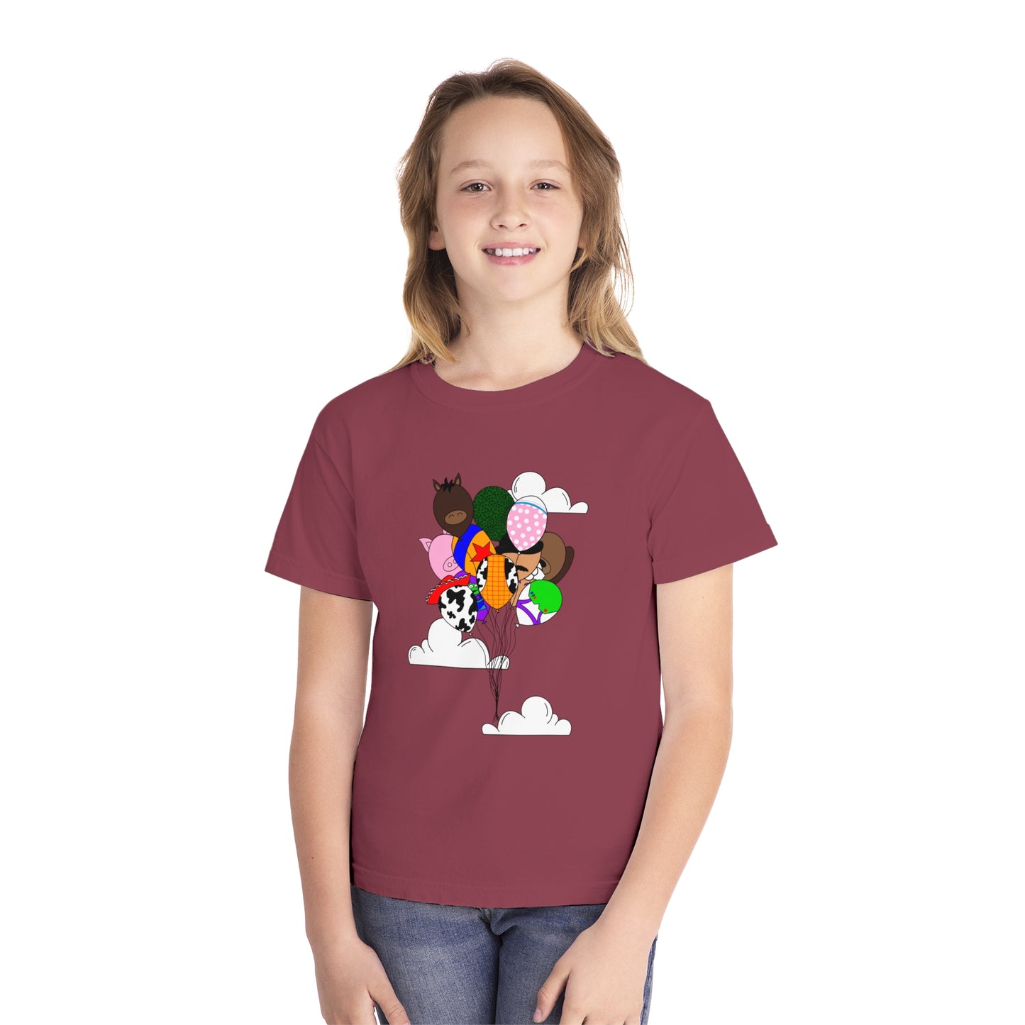 Toy Story Balloons Youth Tee