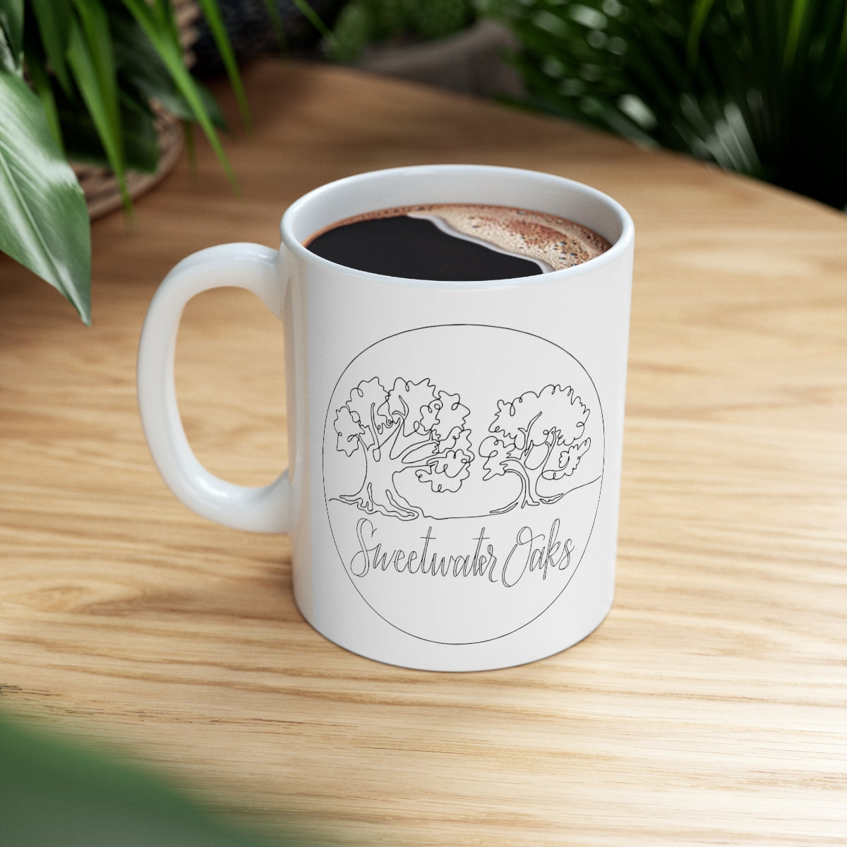 11oz Circle Logo Ceramic Mug