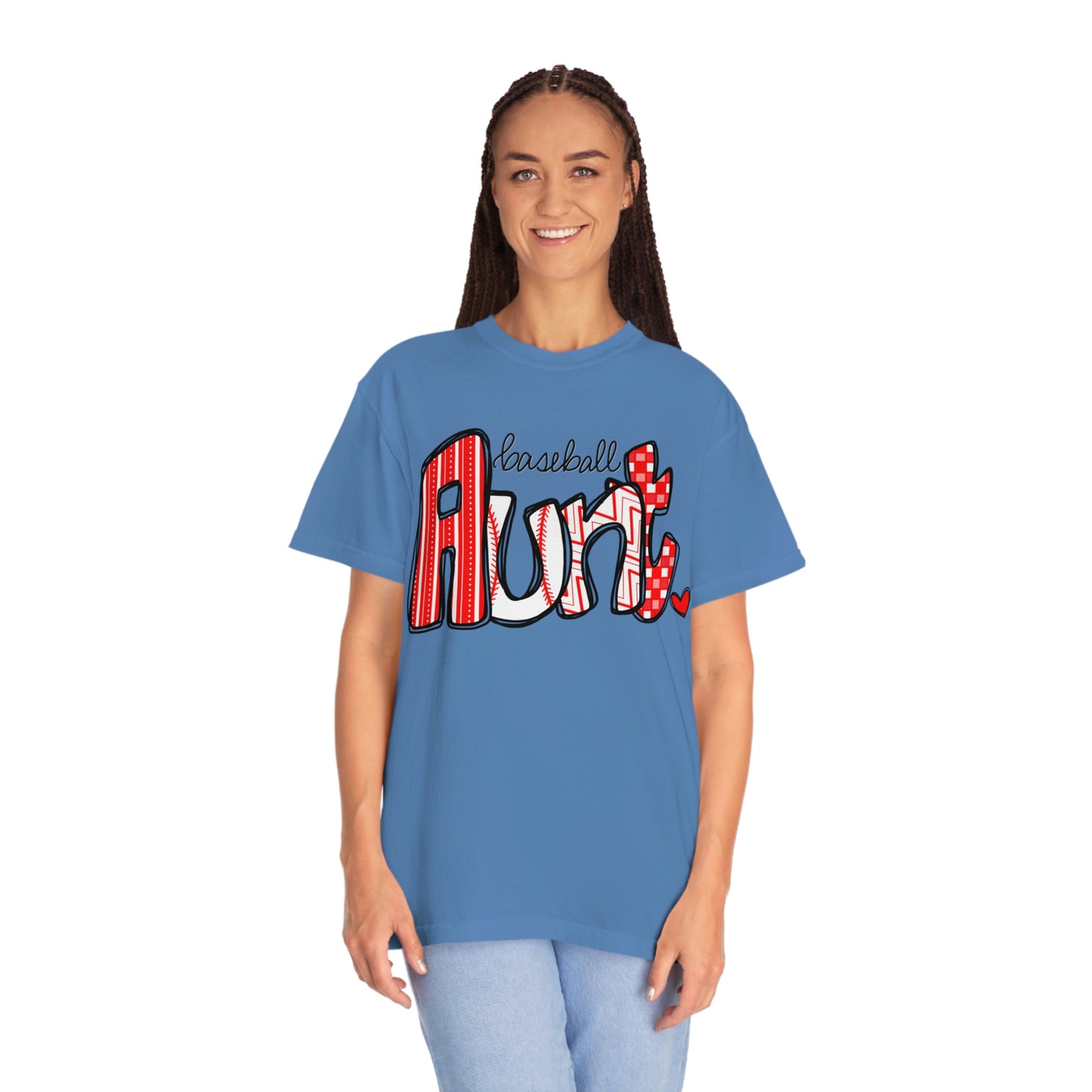 Baseball Aunt Tee