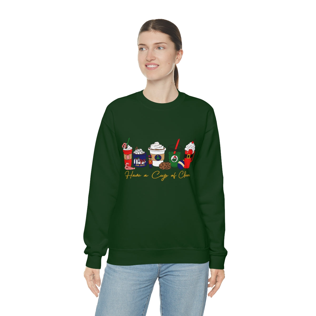 Have a Cup of Cheer Unisex Heavy Blend™ Crewneck Sweatshirt