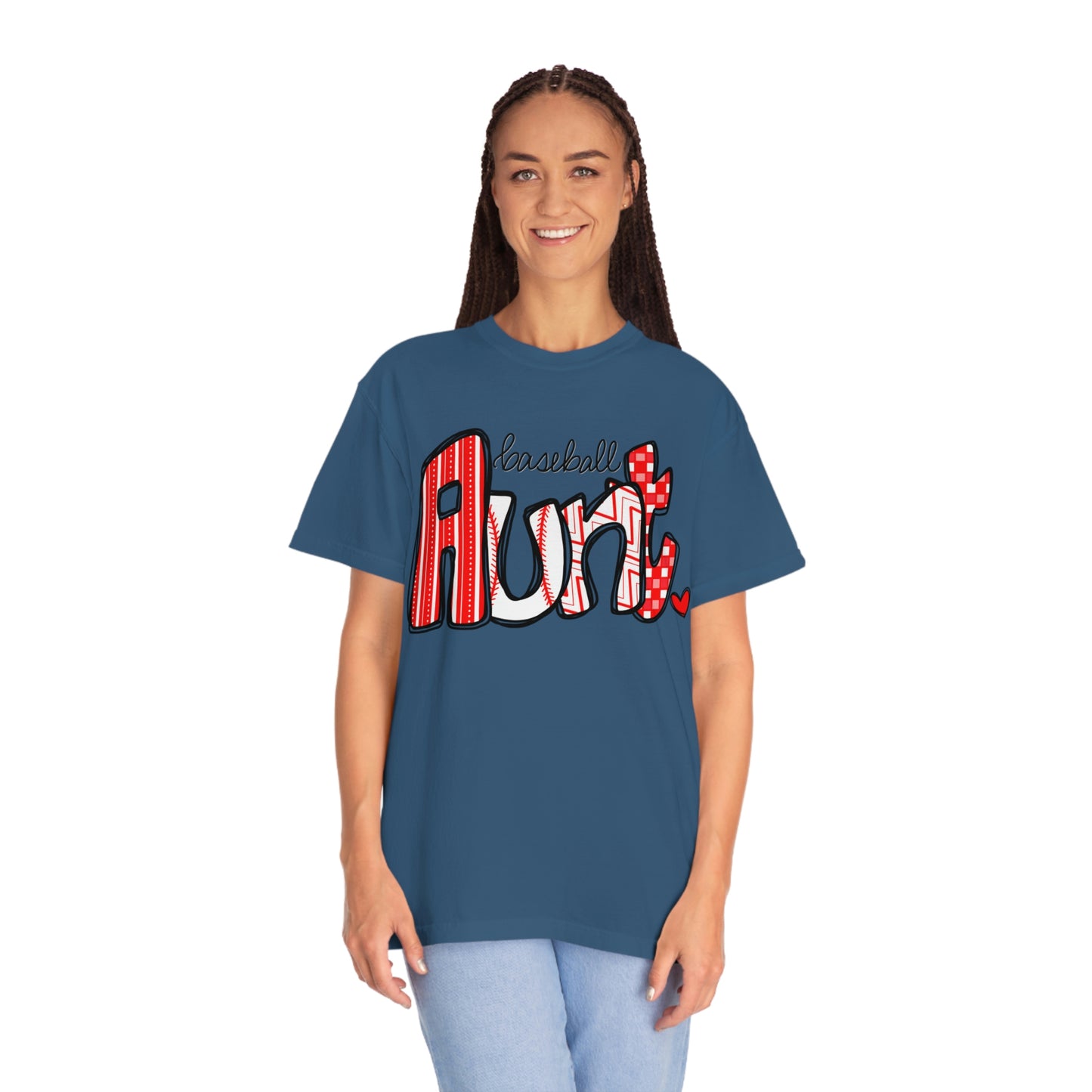 Baseball Aunt Tee