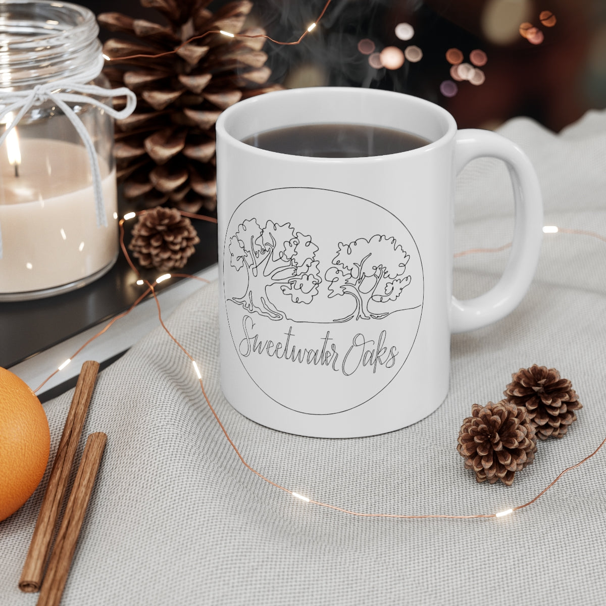 11oz Circle Logo Ceramic Mug