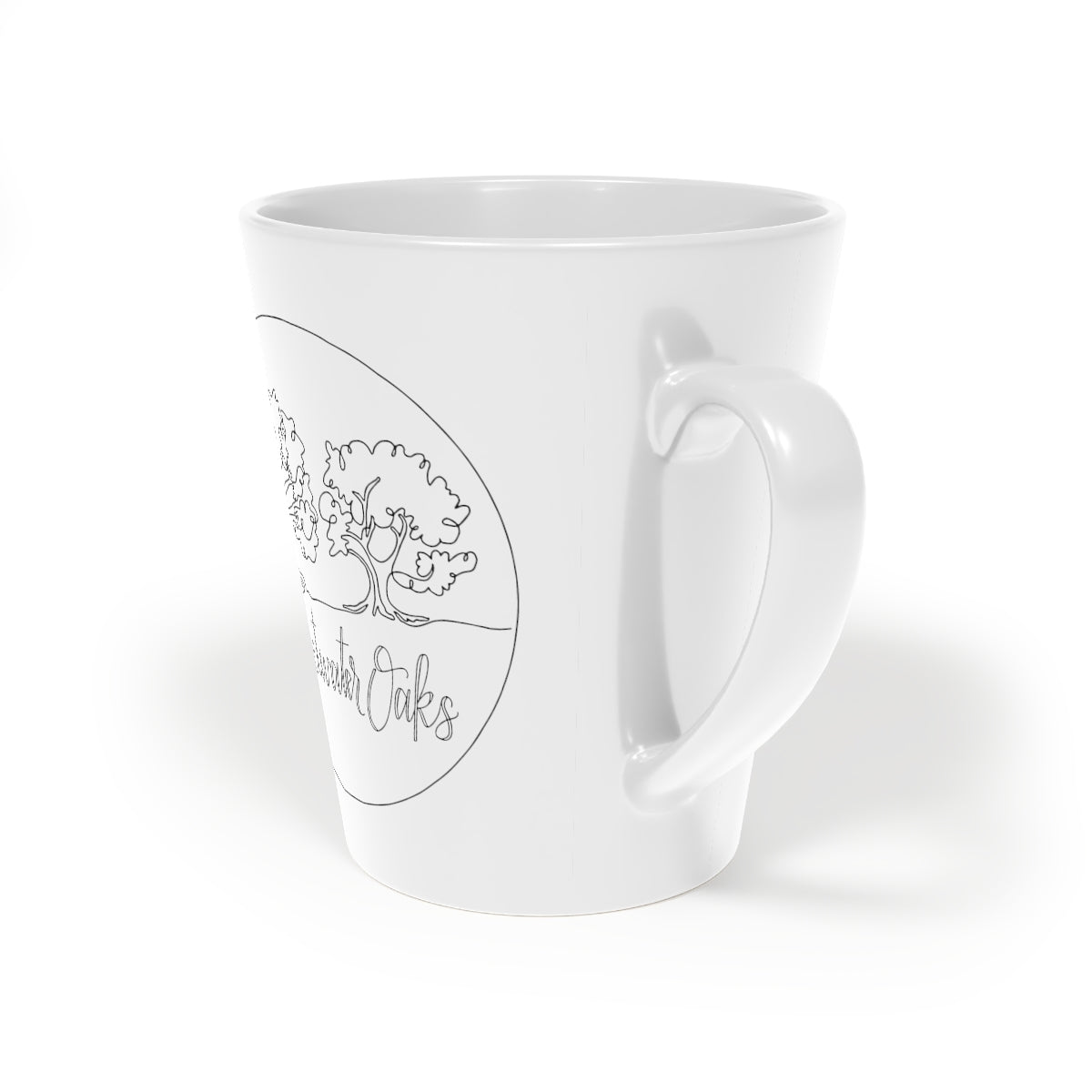 Sweetwater Oaks Logo Latte Mug, 12oz