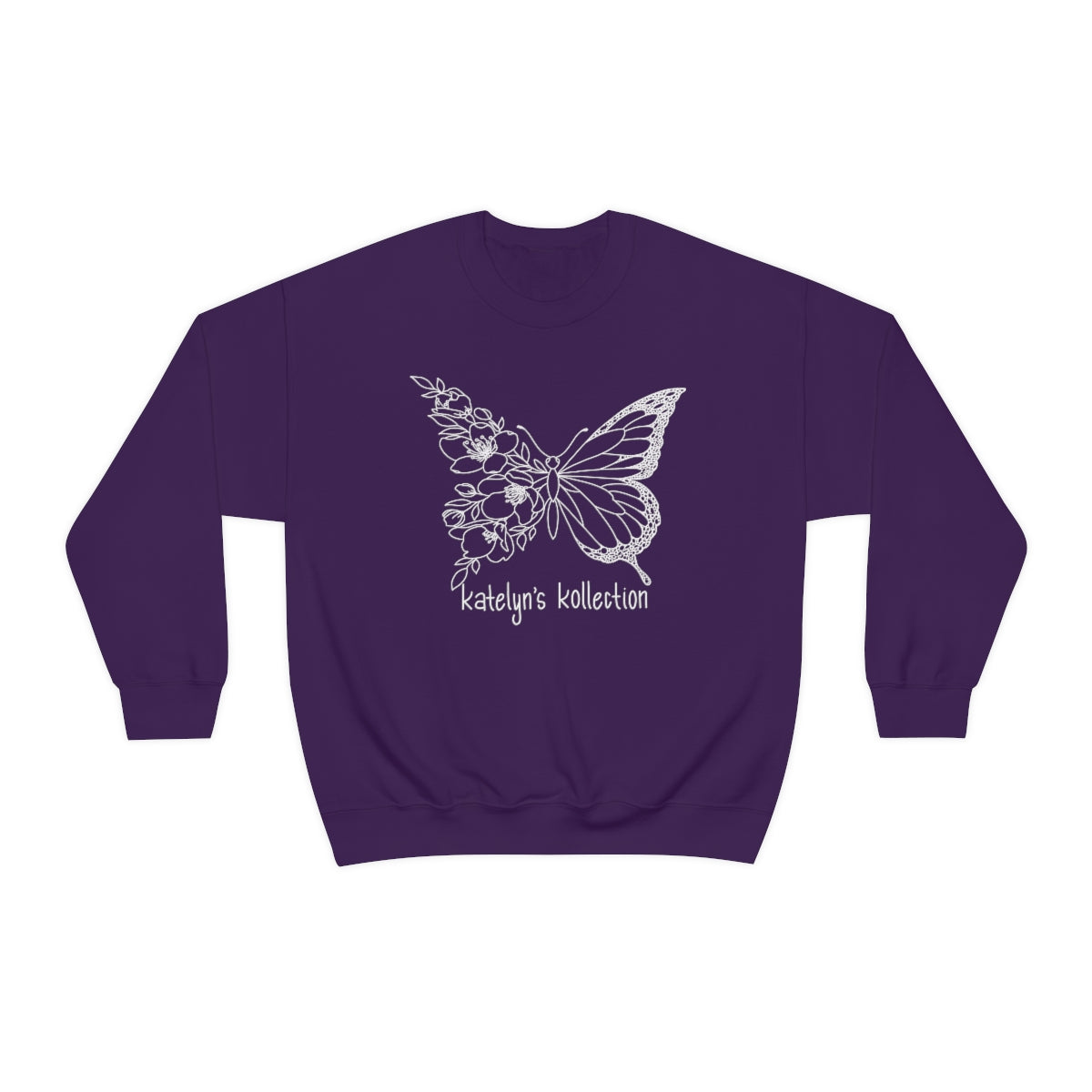 Katelyn’s Kollection Original Butterfly Unisex Heavy Blend™ Crewneck Sweatshirt