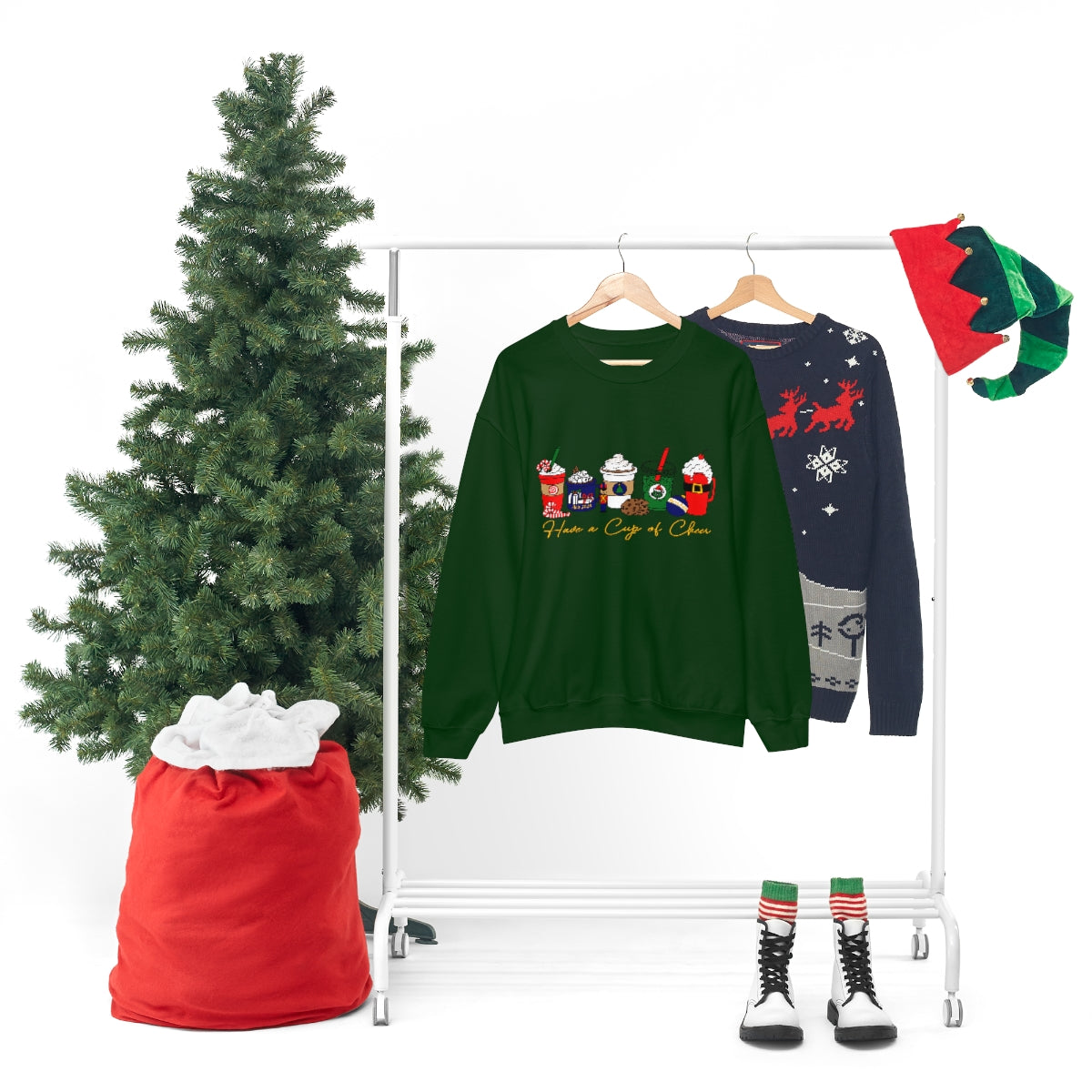 Have a Cup of Cheer Unisex Heavy Blend™ Crewneck Sweatshirt