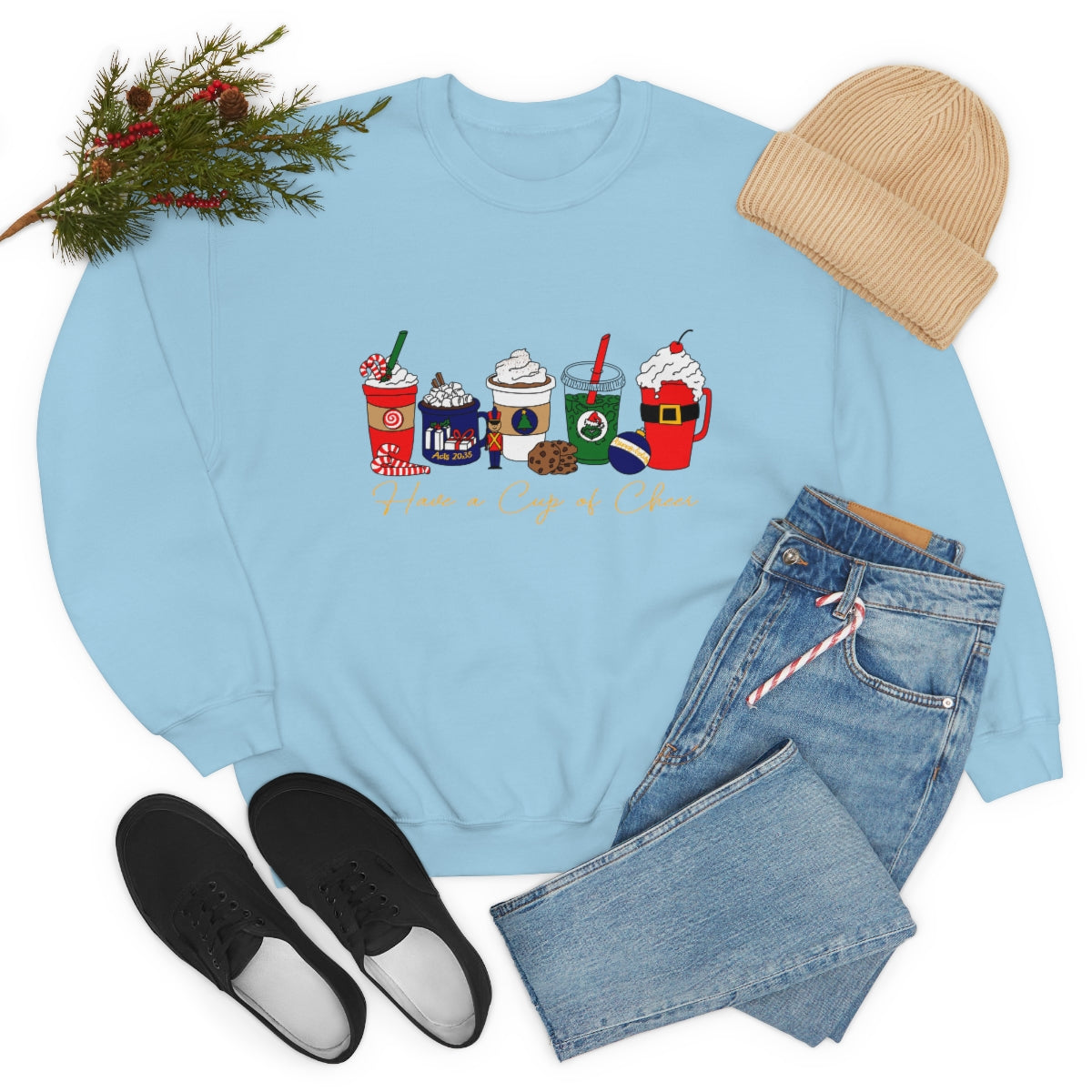 Have a Cup of Cheer Unisex Heavy Blend™ Crewneck Sweatshirt