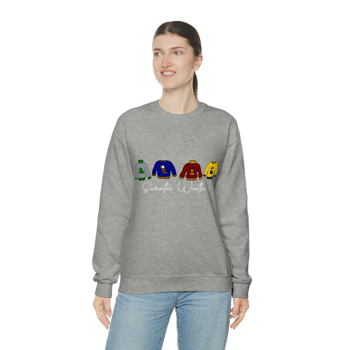 Hogwarts Sweater Weather Unisex Heavy Blend™ Crewneck Sweatshirt