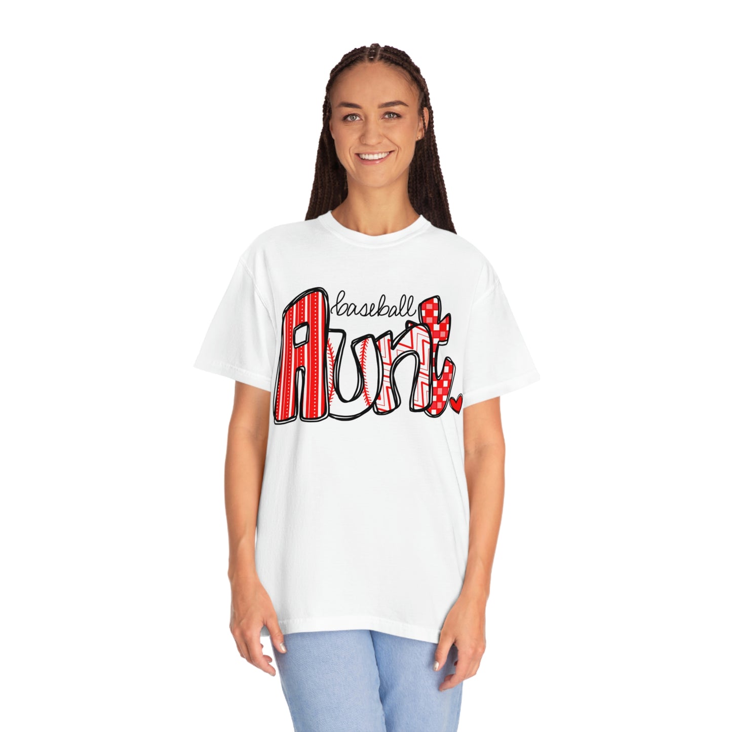 Baseball Aunt Tee