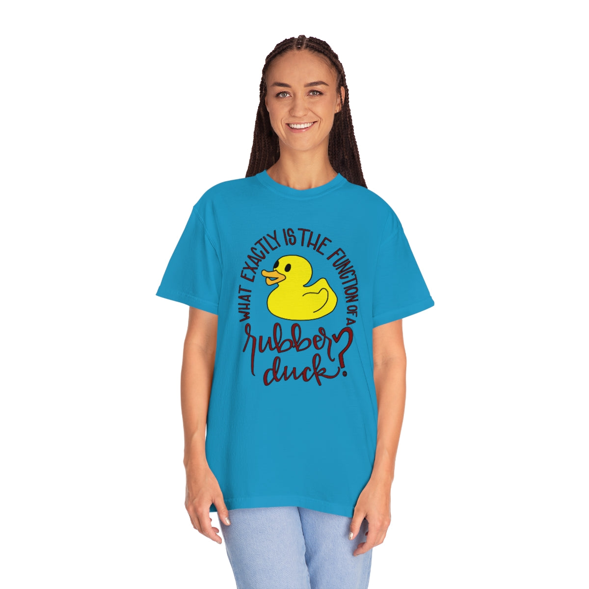 Function of a Rubber Duck Tee