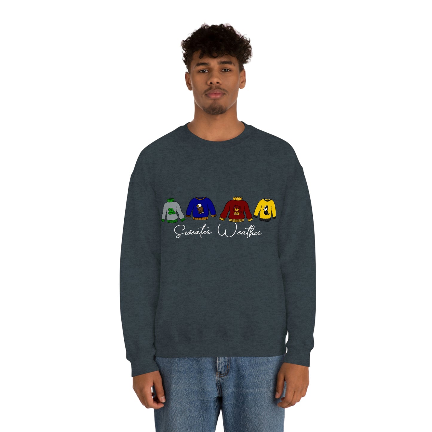 Hogwarts Sweater Weather Unisex Heavy Blend™ Crewneck Sweatshirt