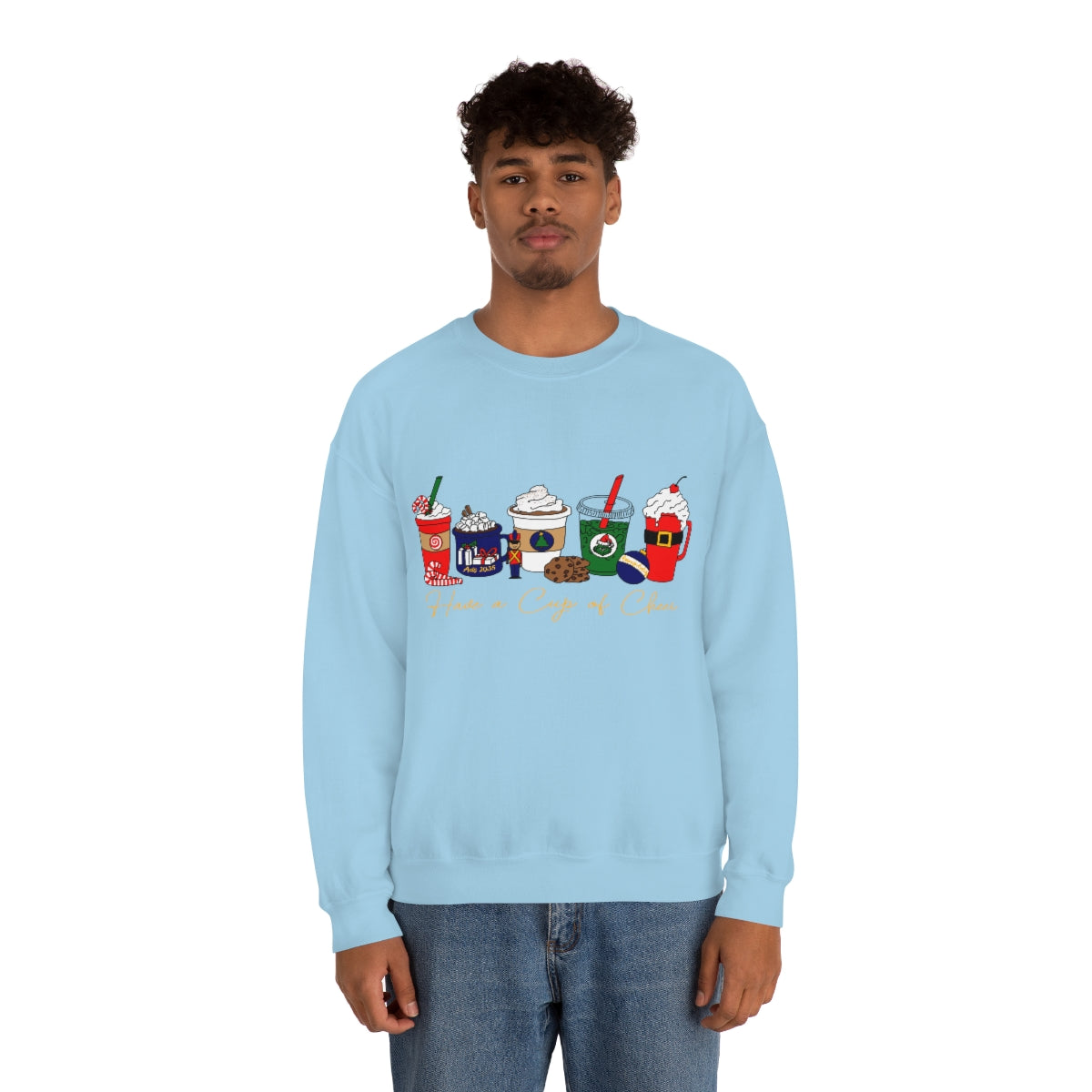 Have a Cup of Cheer Unisex Heavy Blend™ Crewneck Sweatshirt