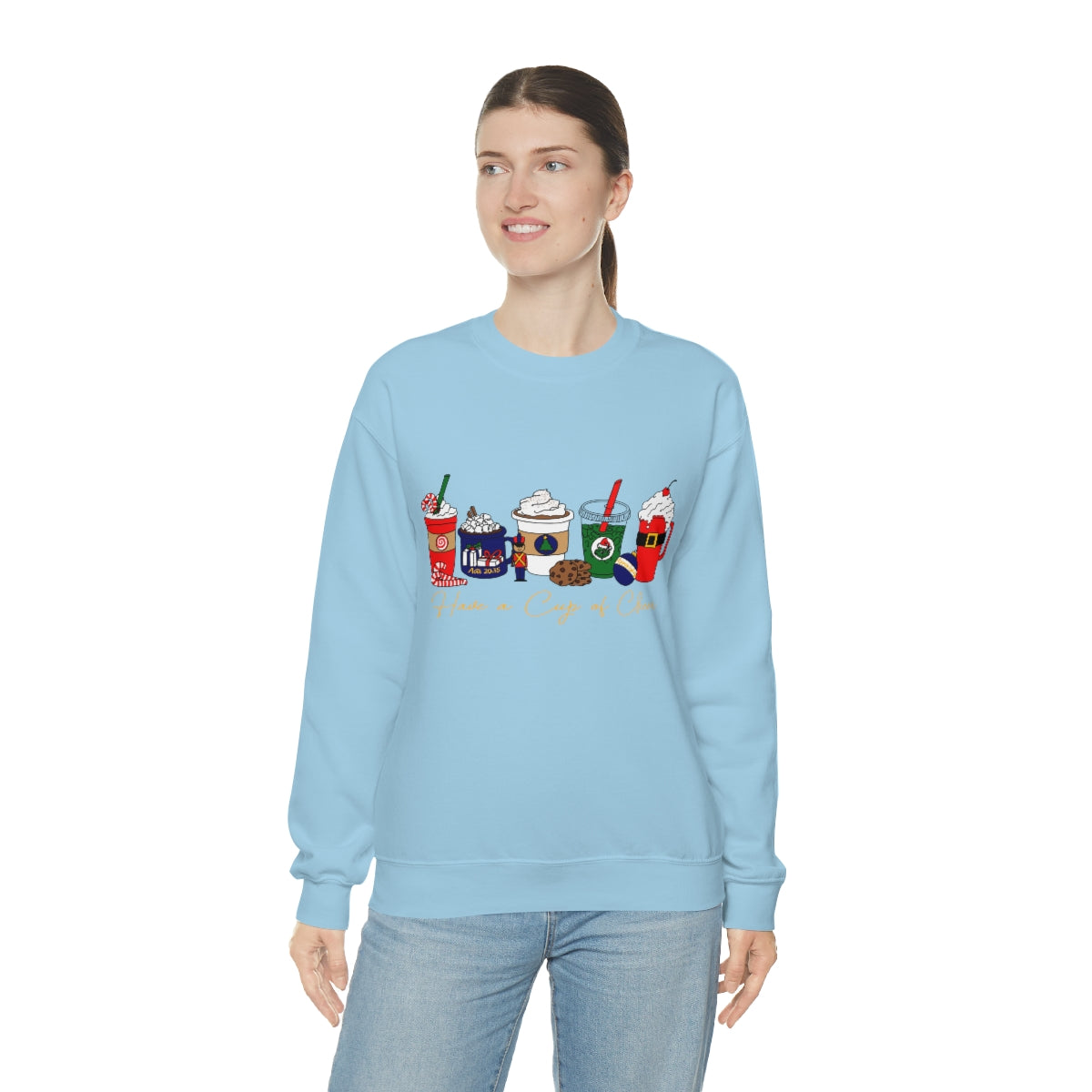 Have a Cup of Cheer Unisex Heavy Blend™ Crewneck Sweatshirt