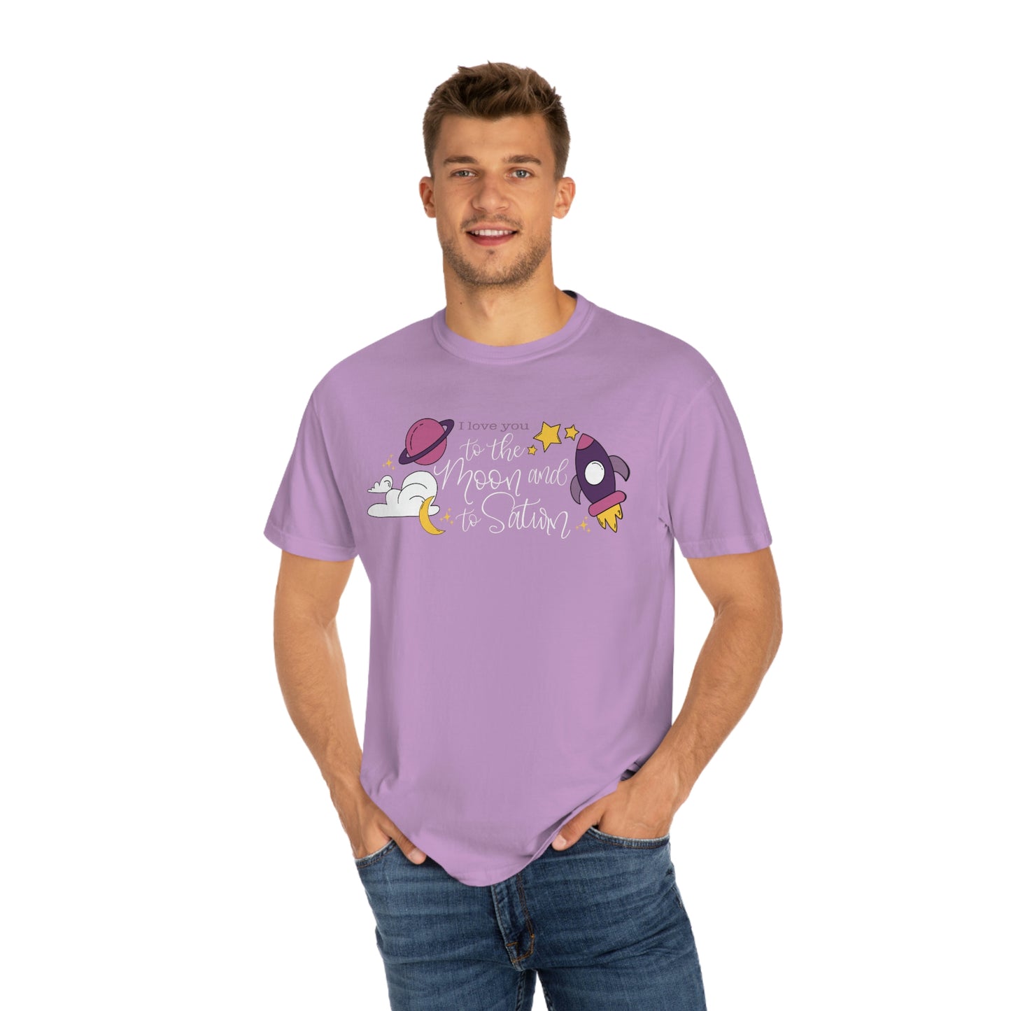 Taylor Swift "seven" Love You to the Moon and to Saturn Tee