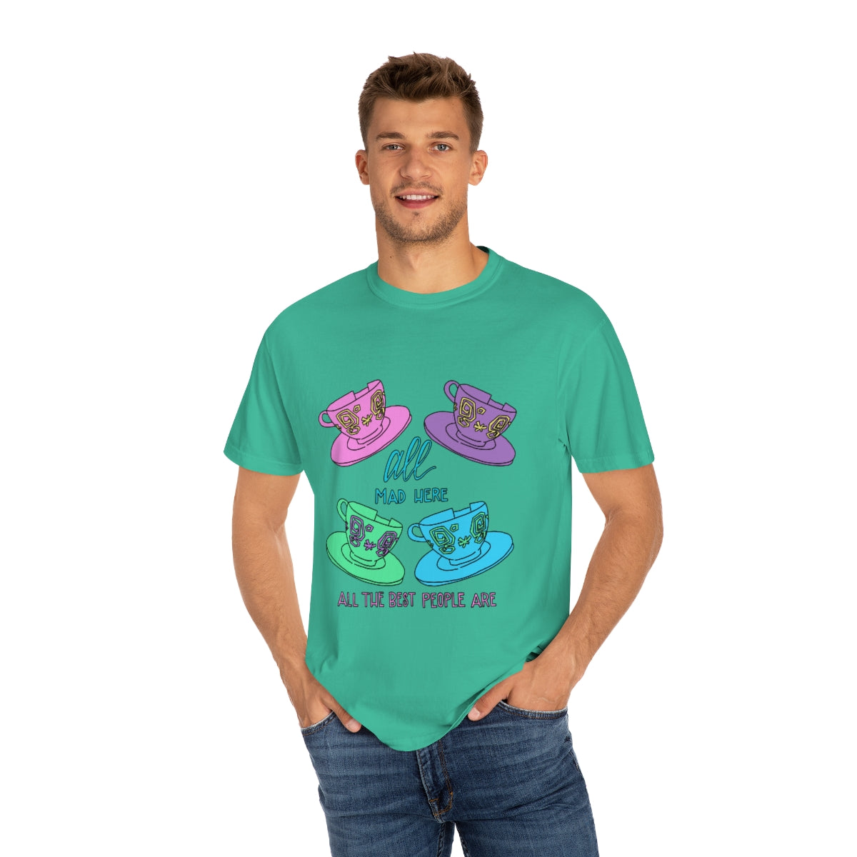 We’re All Mad Here Tee - multiple colors!