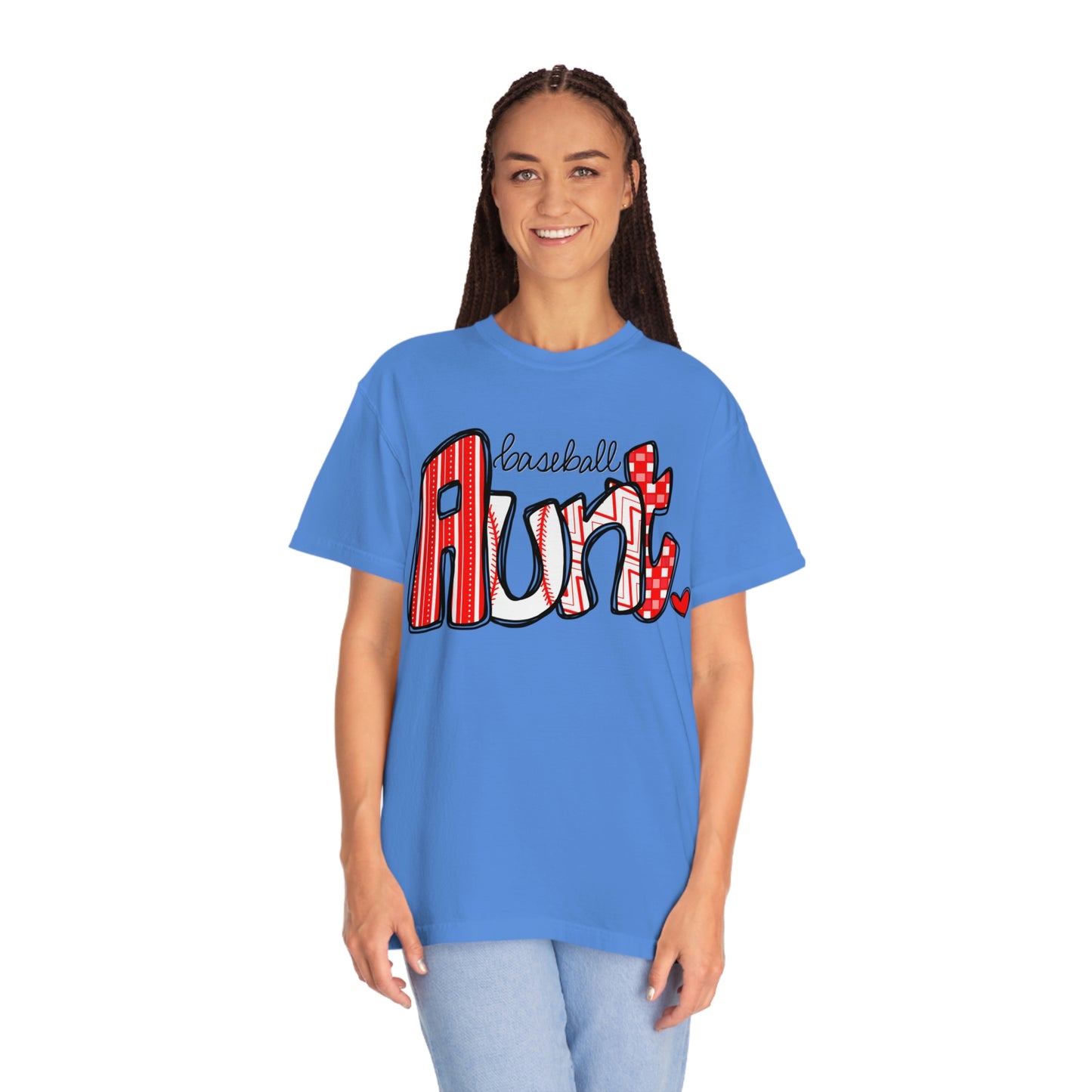 Baseball Aunt Tee