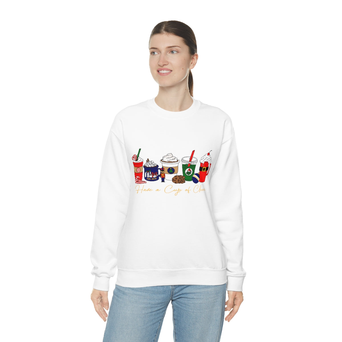 Have a Cup of Cheer Unisex Heavy Blend™ Crewneck Sweatshirt