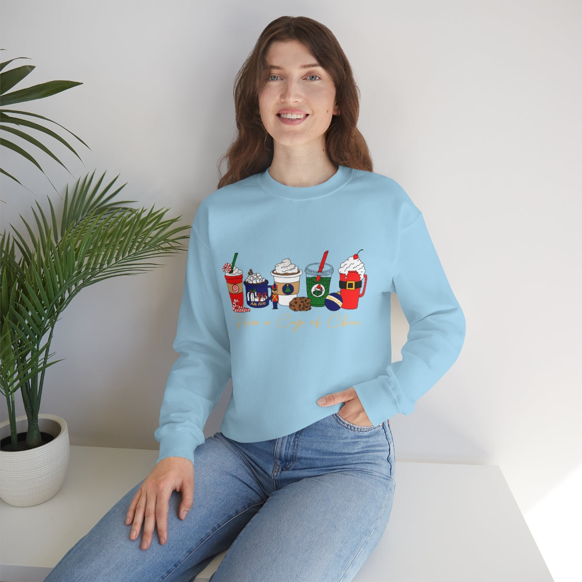 Have a Cup of Cheer Unisex Heavy Blend™ Crewneck Sweatshirt