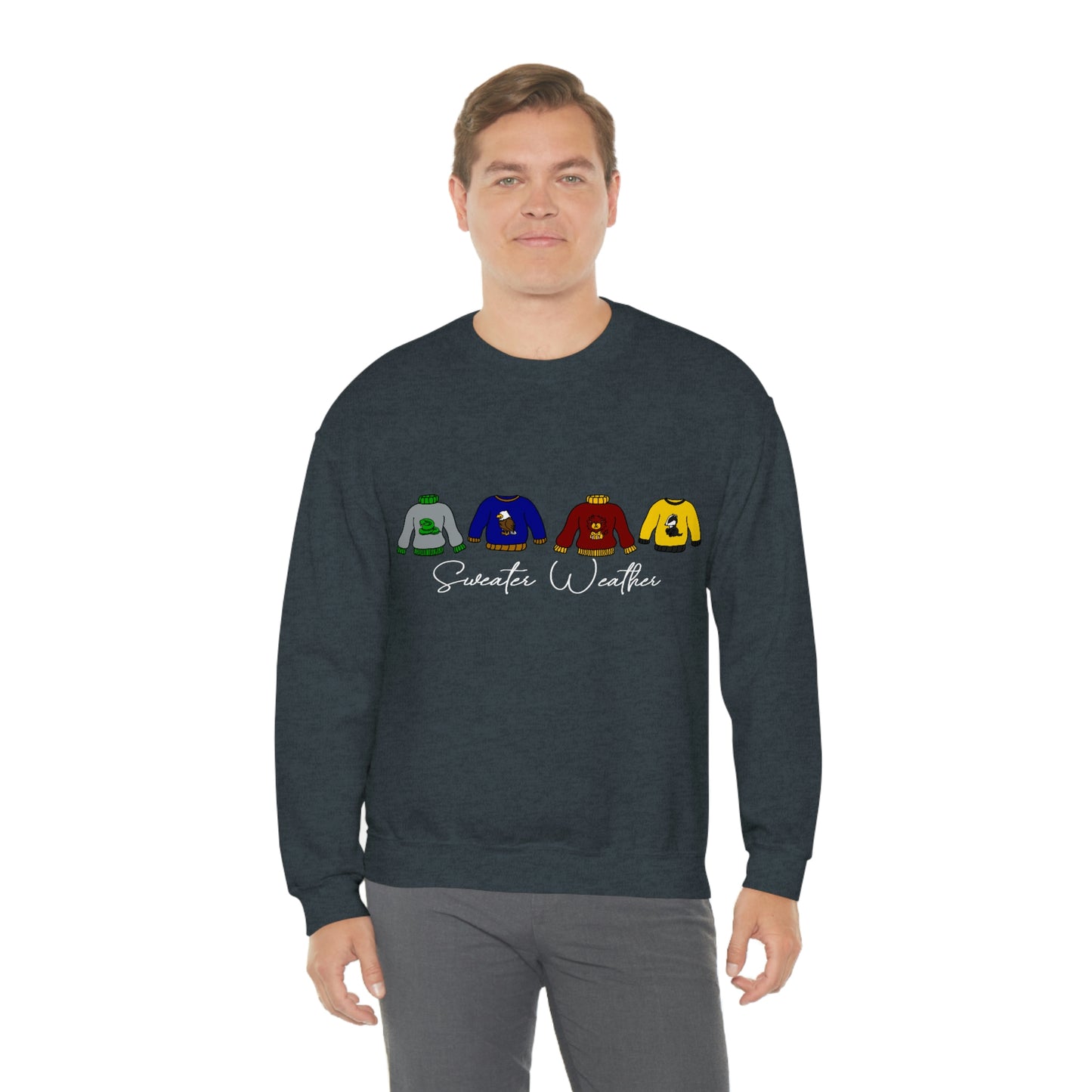 Hogwarts Sweater Weather Unisex Heavy Blend™ Crewneck Sweatshirt