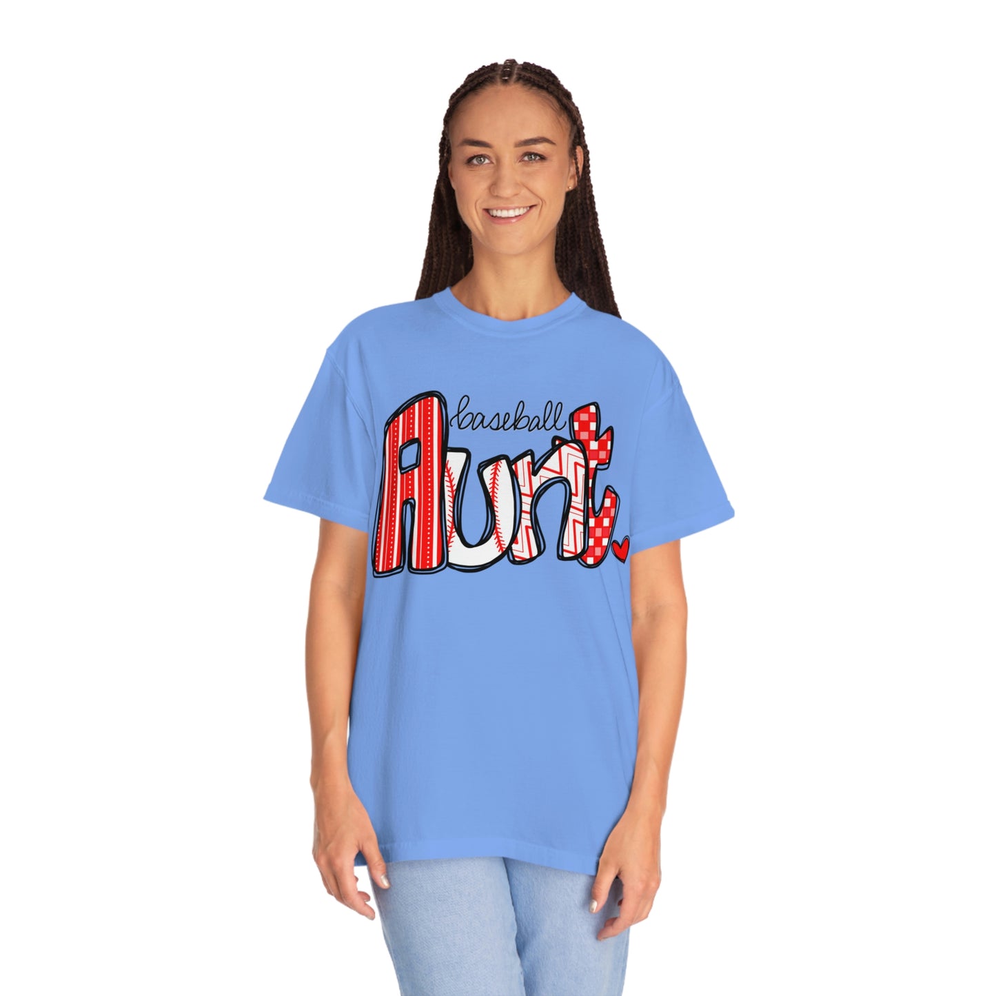 Baseball Aunt Tee