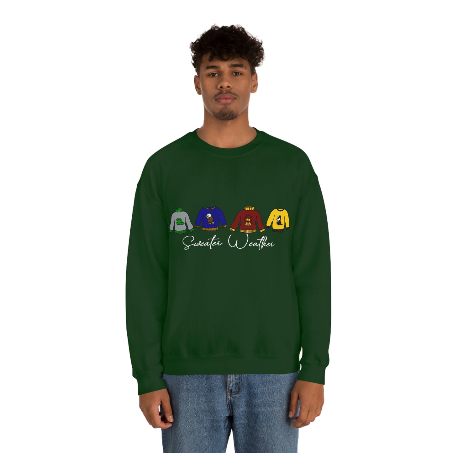 Hogwarts Sweater Weather Unisex Heavy Blend™ Crewneck Sweatshirt