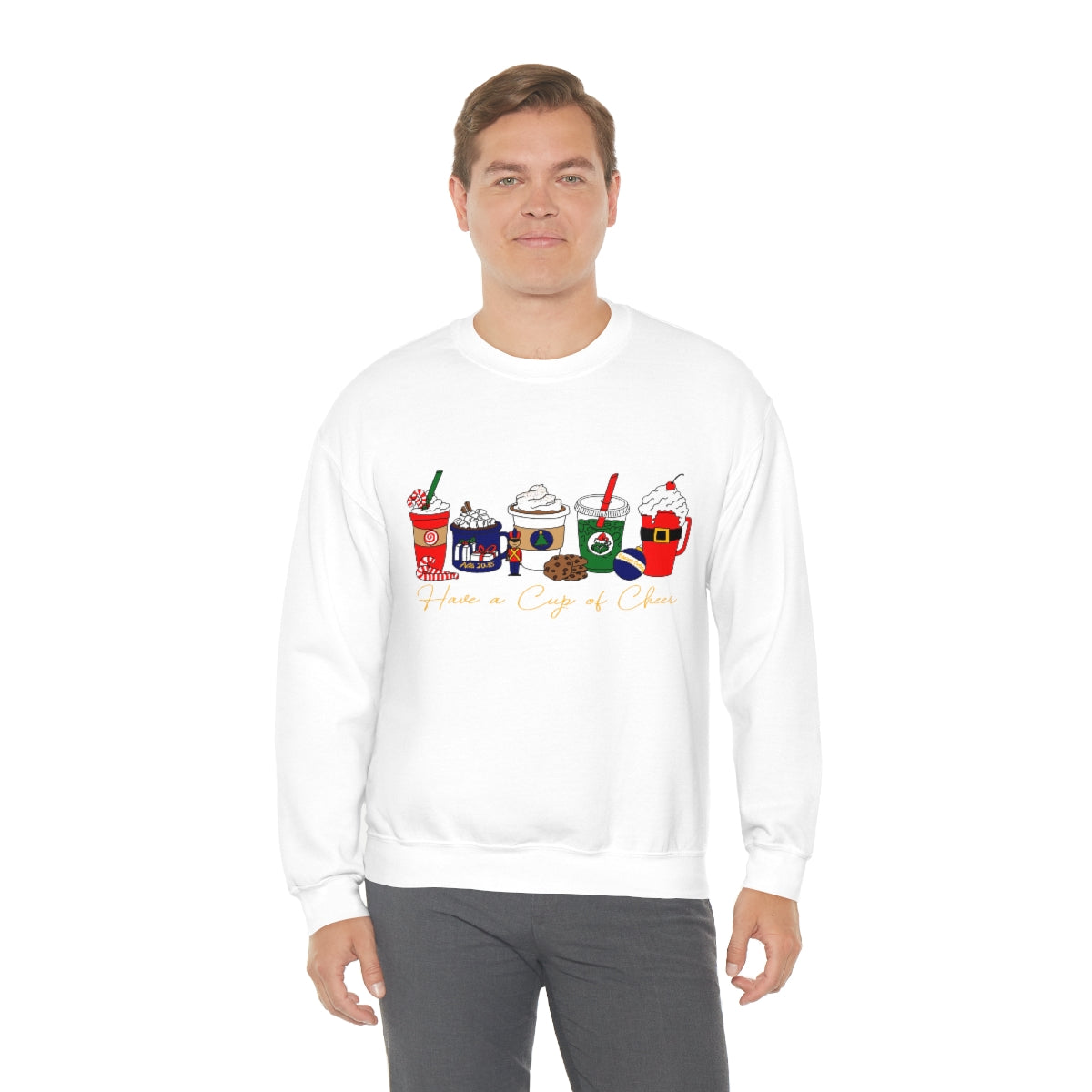 Have a Cup of Cheer Unisex Heavy Blend™ Crewneck Sweatshirt