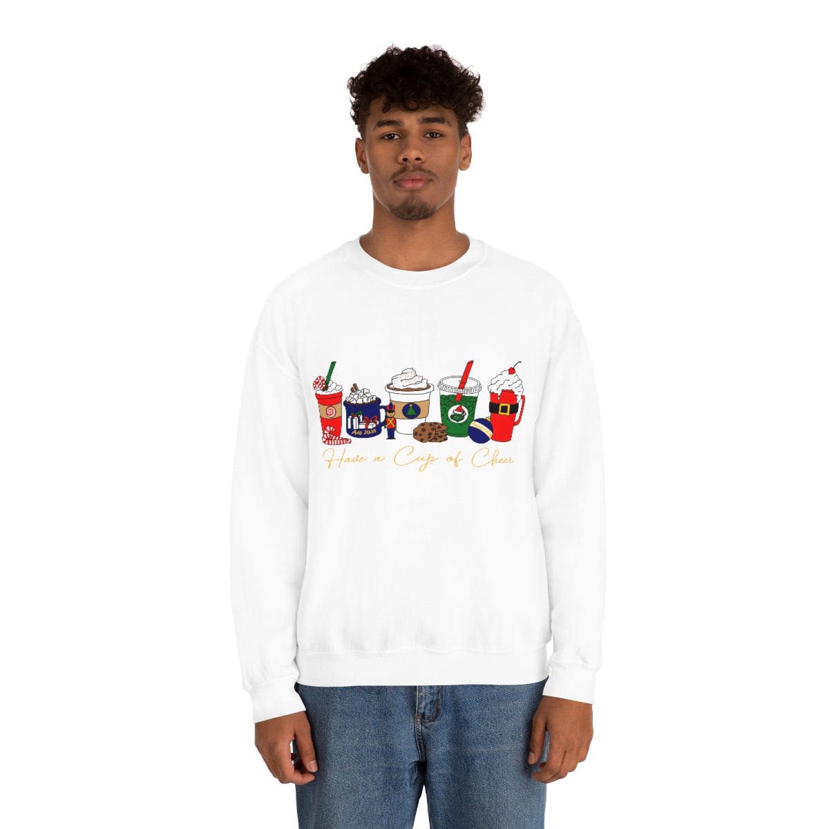 Have a Cup of Cheer Unisex Heavy Blend™ Crewneck Sweatshirt