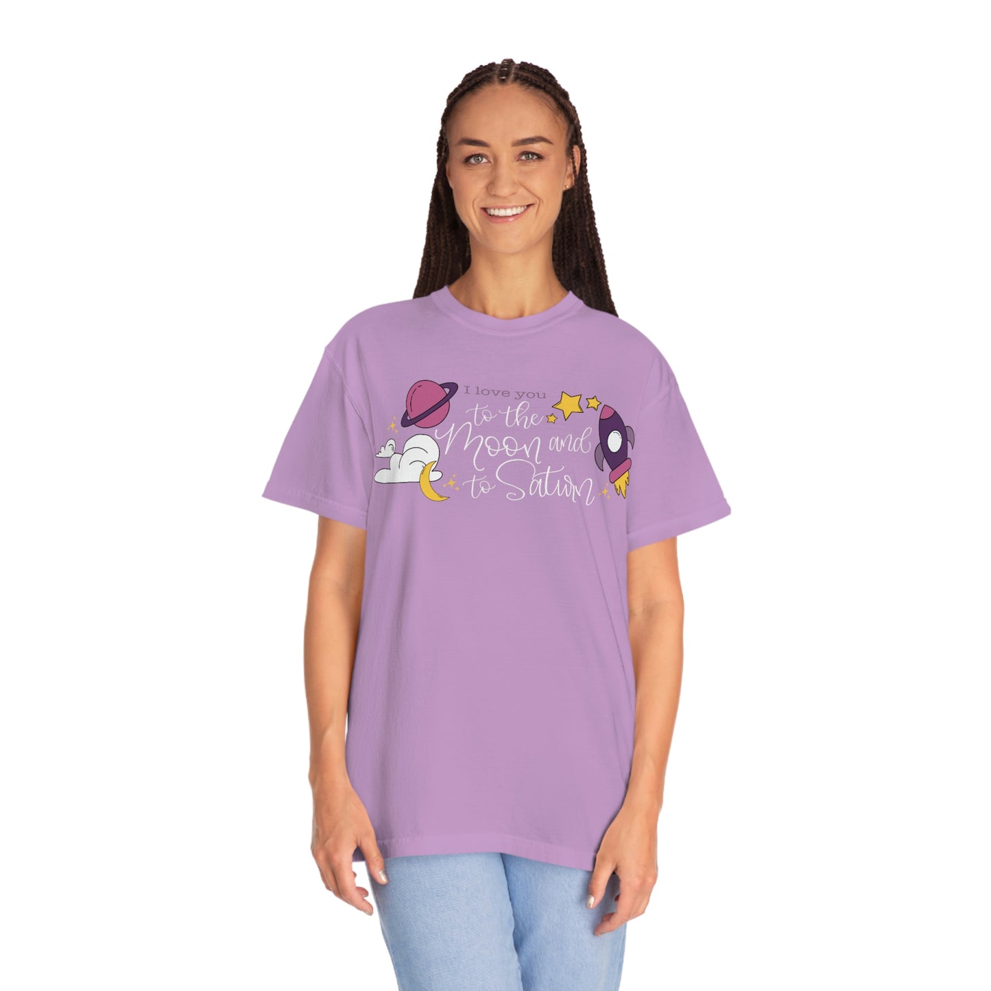 Taylor Swift "seven" Love You to the Moon and to Saturn Tee