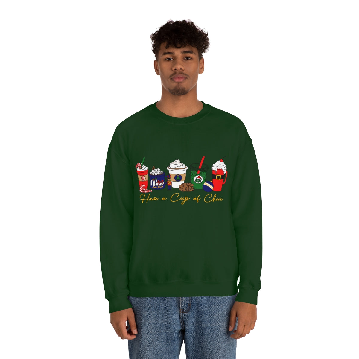 Have a Cup of Cheer Unisex Heavy Blend™ Crewneck Sweatshirt