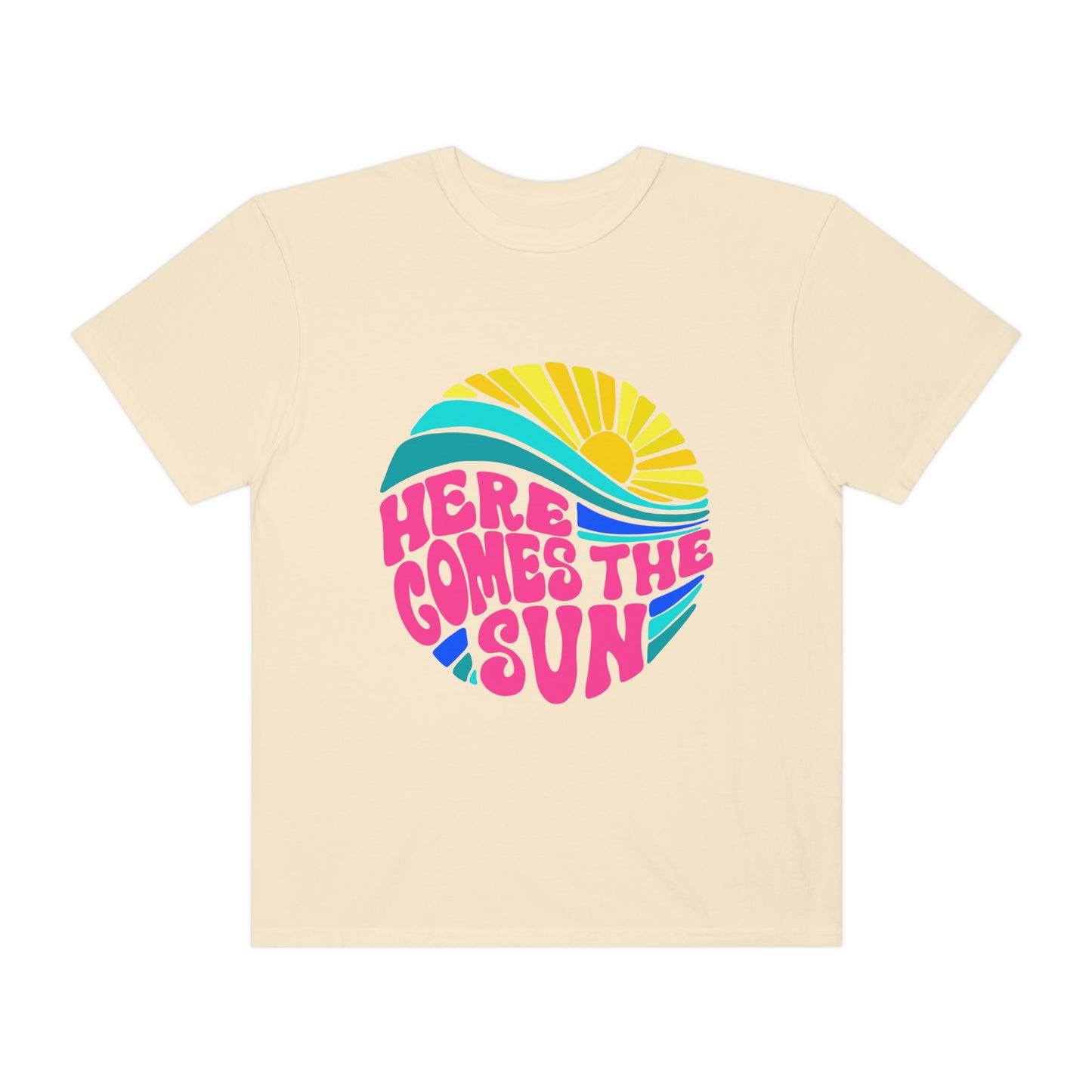 Here Comes the Sun Pink Tee