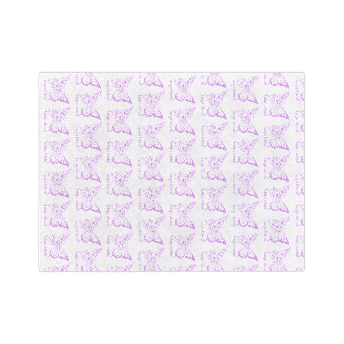 Katelyn’s Kollection Original Butterfly Velveteen Minky Blanket