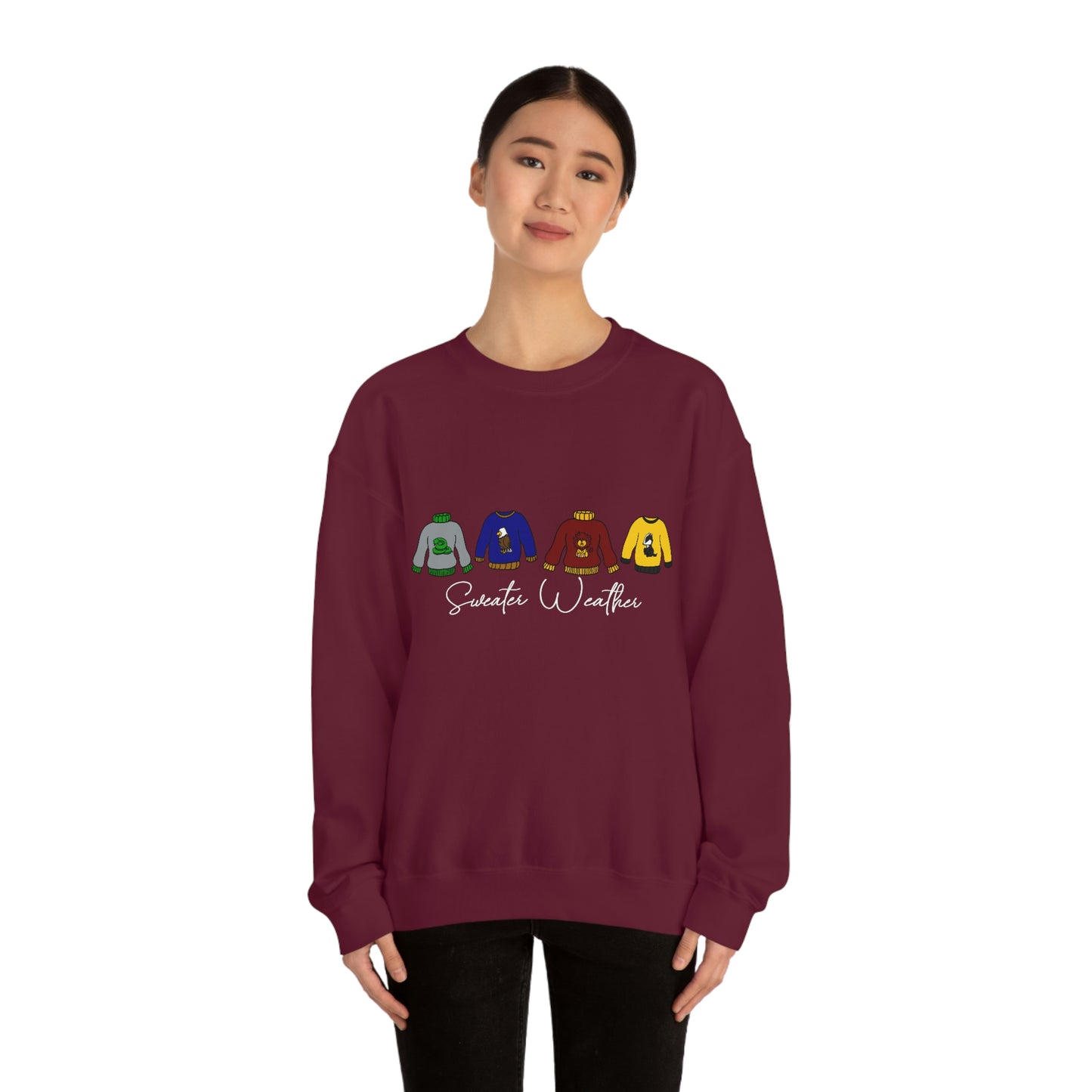 Hogwarts Sweater Weather Unisex Heavy Blend™ Crewneck Sweatshirt