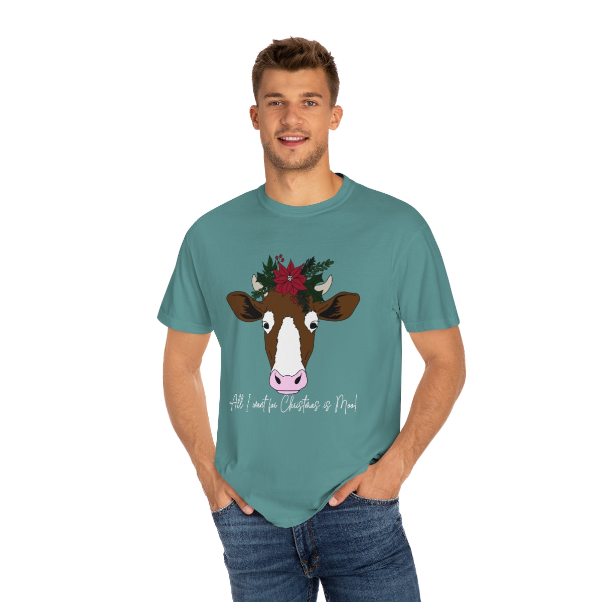 All I Want For Christmas is Moo! Tee