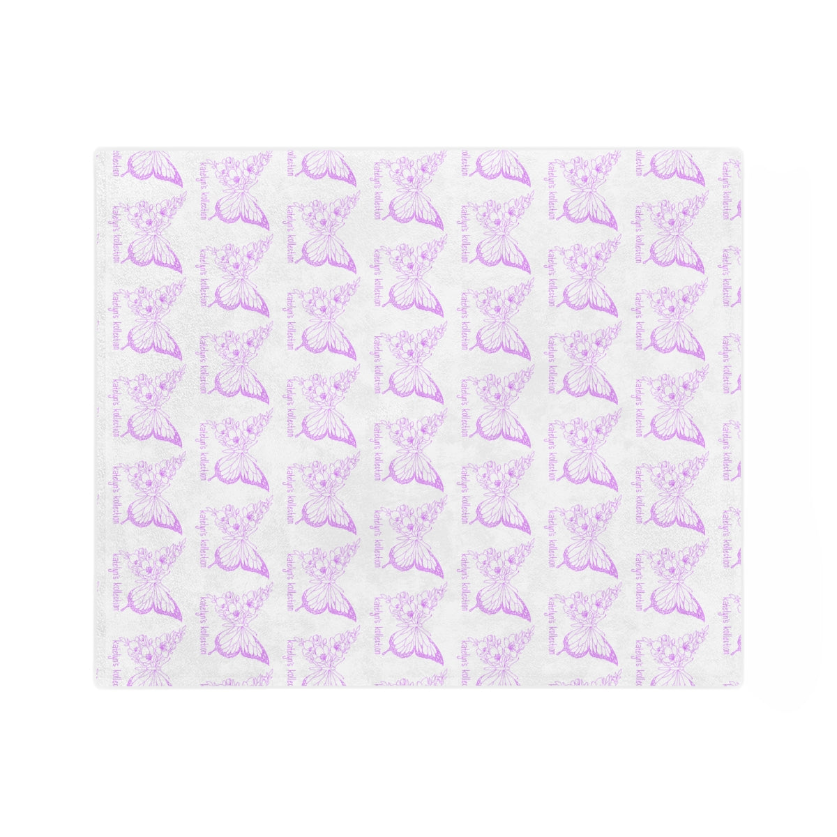 Katelyn’s Kollection Original Butterfly Velveteen Minky Blanket