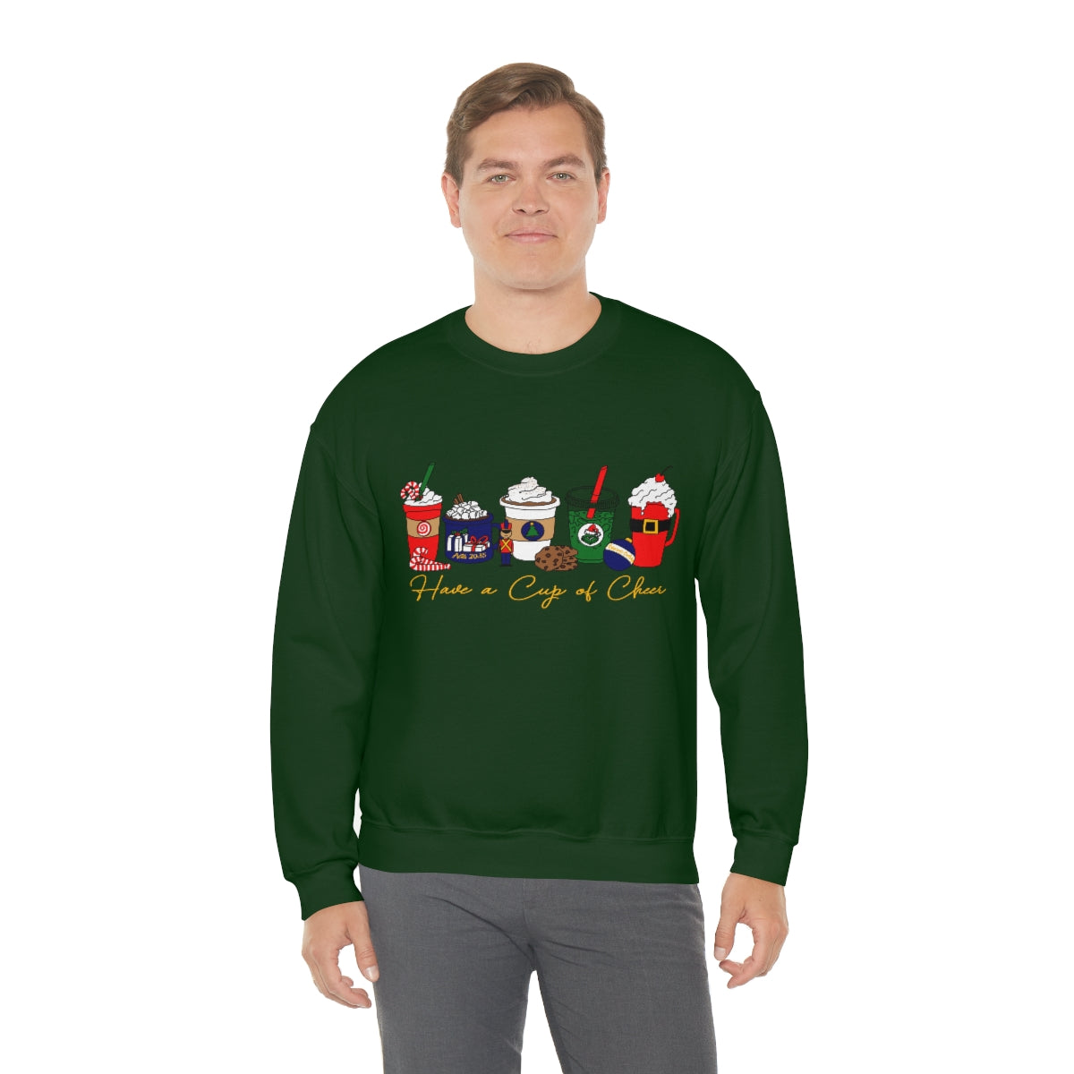 Have a Cup of Cheer Unisex Heavy Blend™ Crewneck Sweatshirt