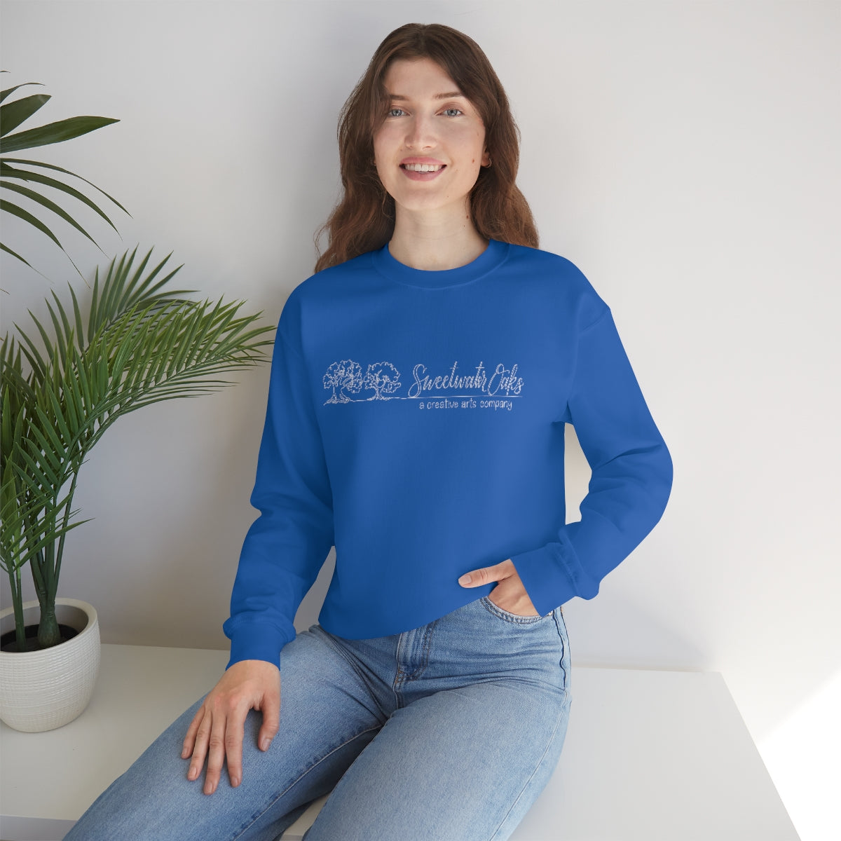 Sweetwater Oaks Logo Unisex Heavy Blend™ Crewneck Sweatshirt