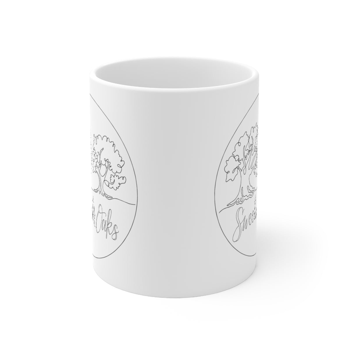 11oz Circle Logo Ceramic Mug